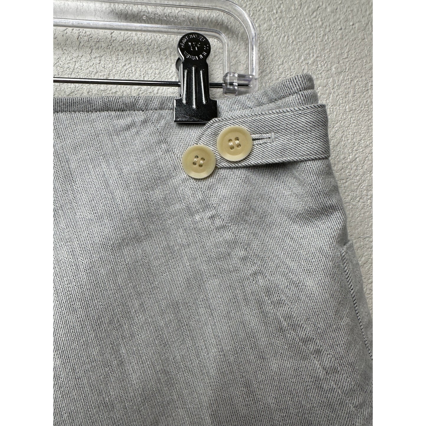 Y's Skirt Gray Womens US S Wrap Midi