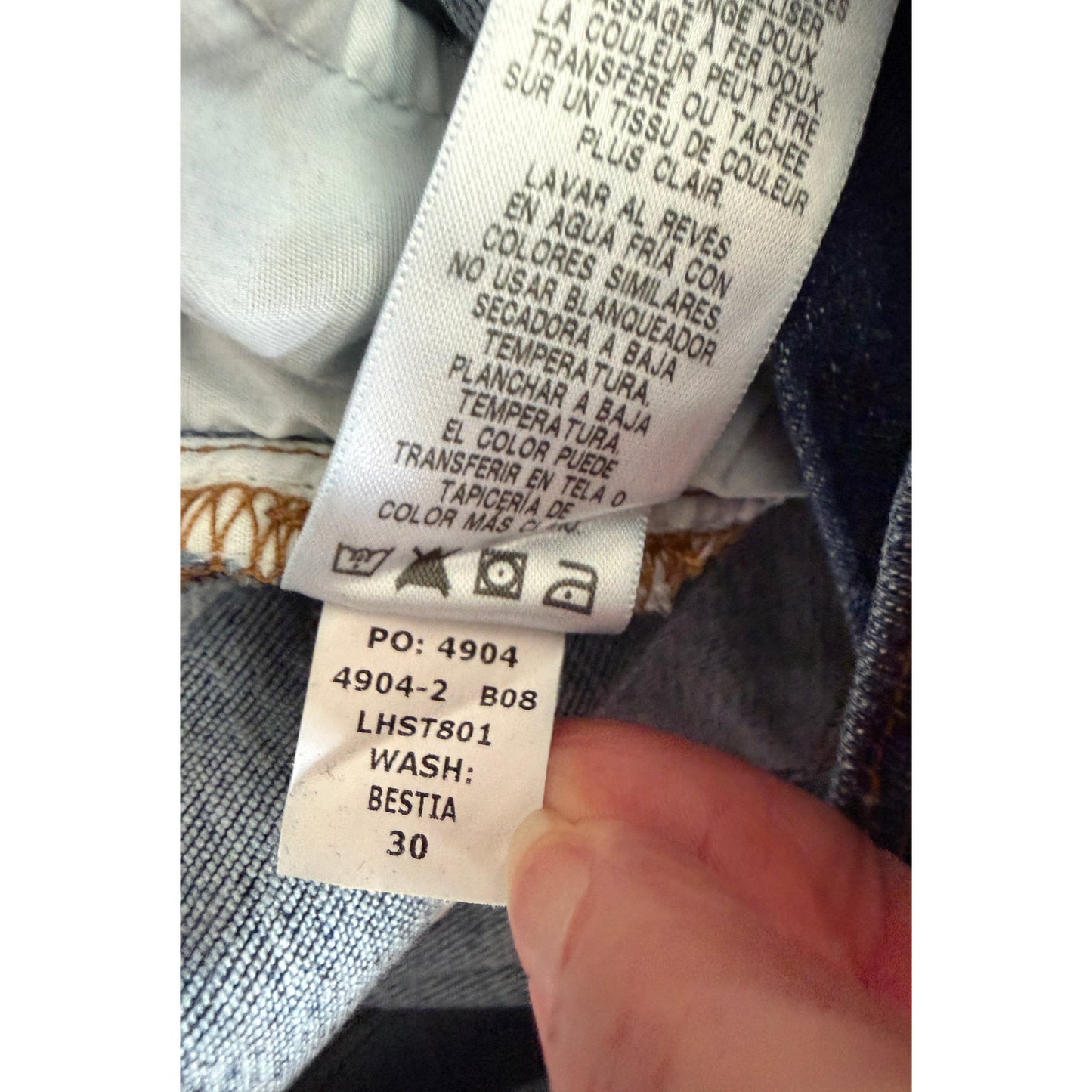 NWT FRAME Blue Le High Straight Jeans Bestia High Rise Denim