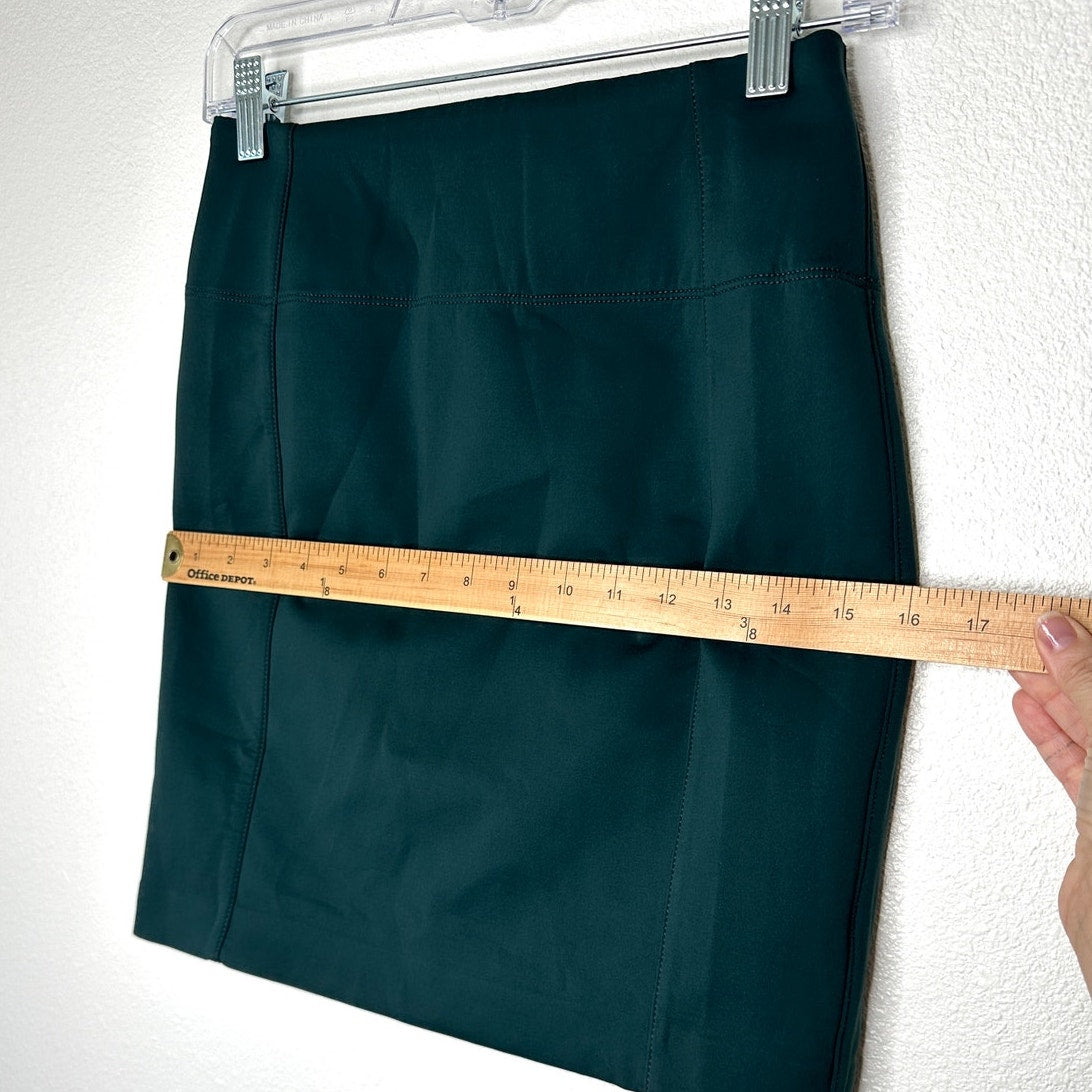 Lululemon Go Cityfarer Forest Green Pencil Mini Skirt 6