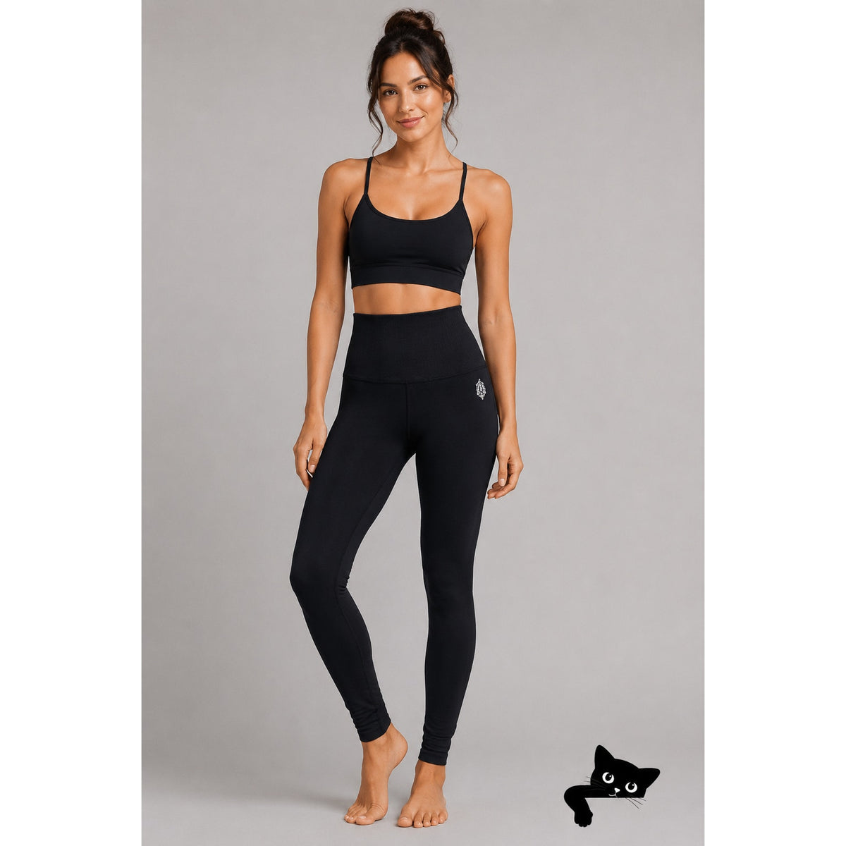 Free Movement Movement Black High Waist Yoga Pant XS / S