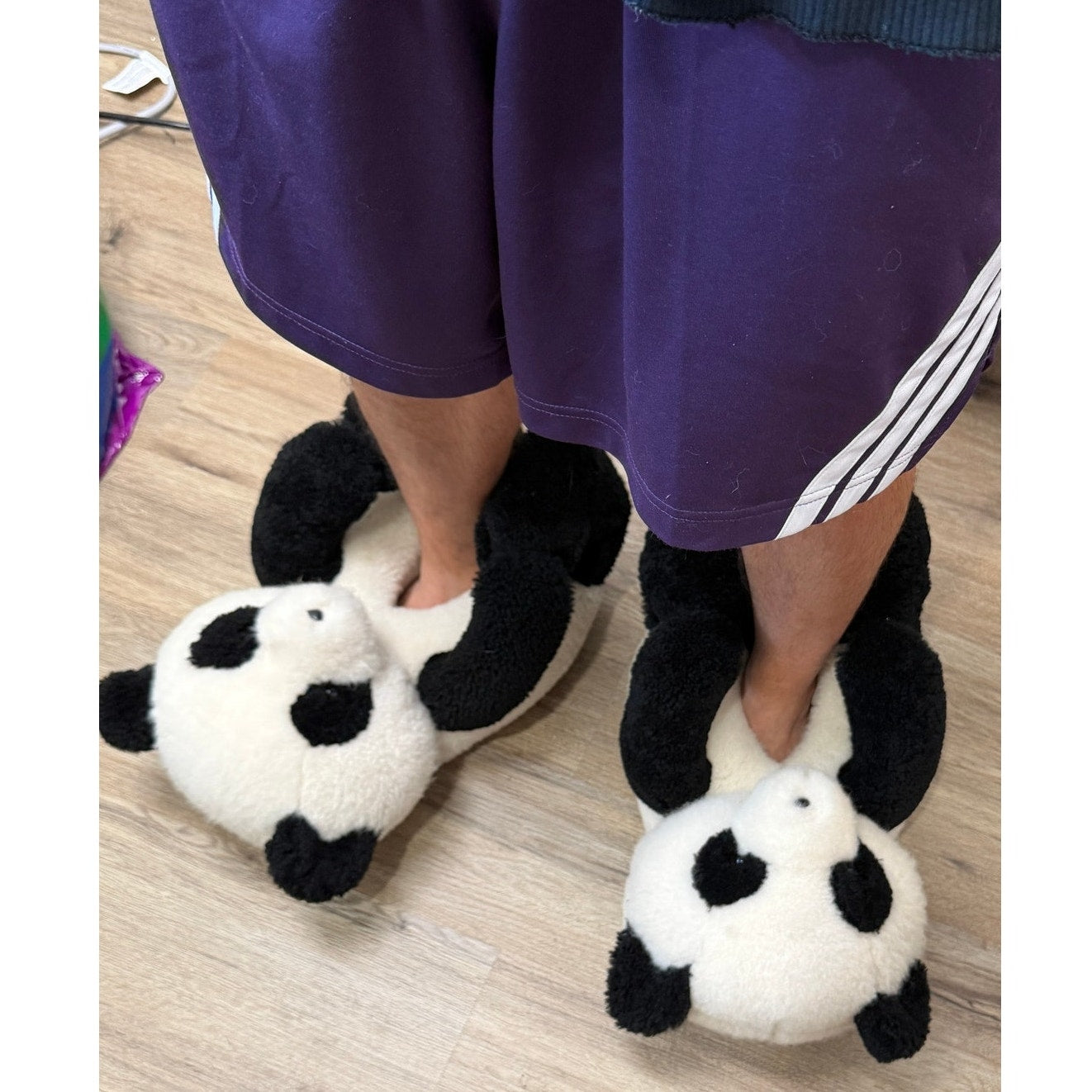 RARE VETEMENTS FW21 Panda Hug Me Slippers Shoes EU 45/46