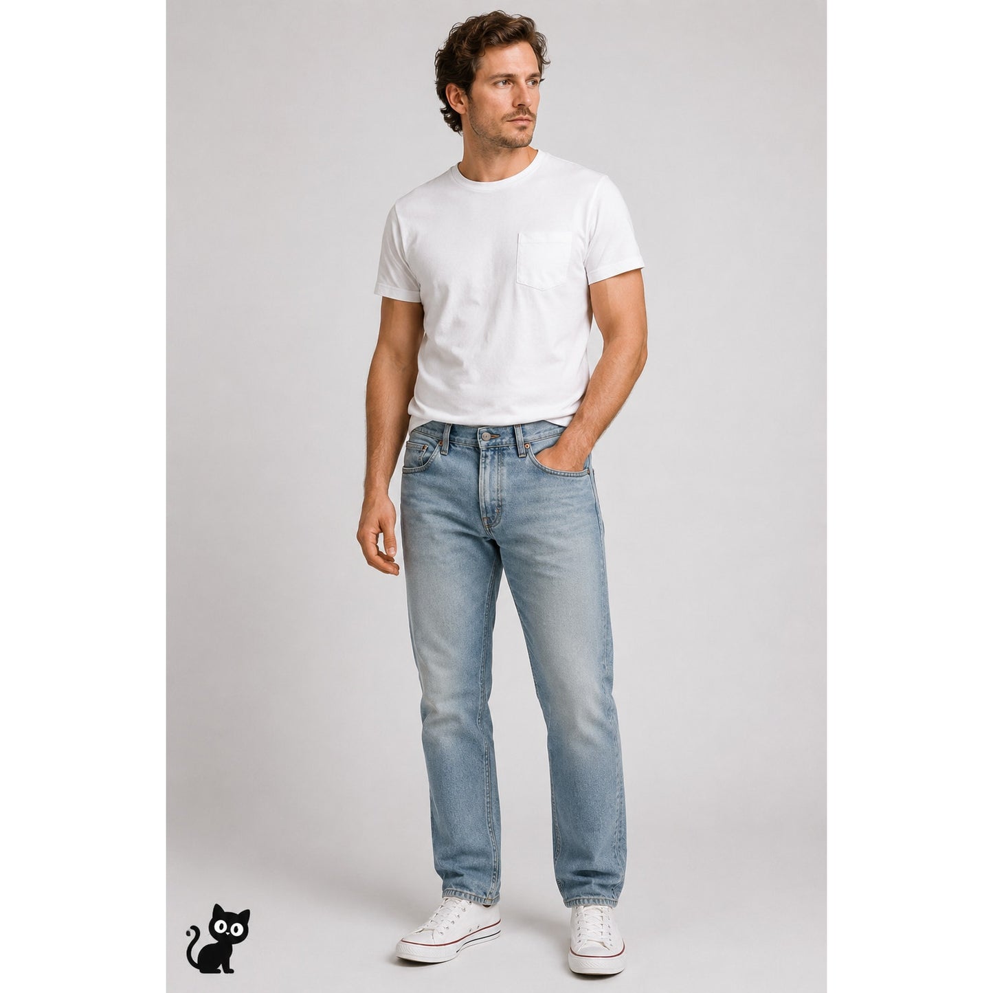 Levi's 501 Original Fit Lightweight Jeans Medium Wash Men's 33x32
