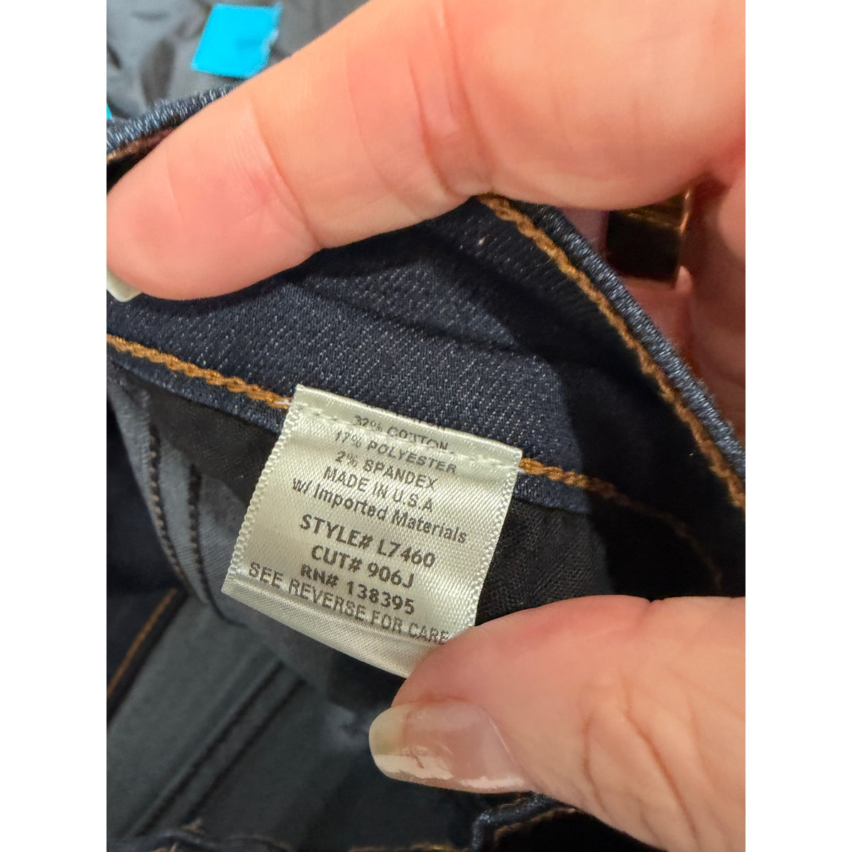 William B Dark Wash Low Rise Jeans Womens 26
