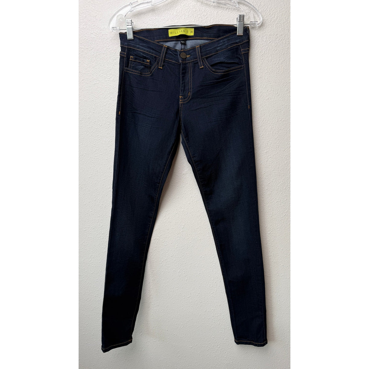 William B Dark Wash Low Rise Jeans Womens 26
