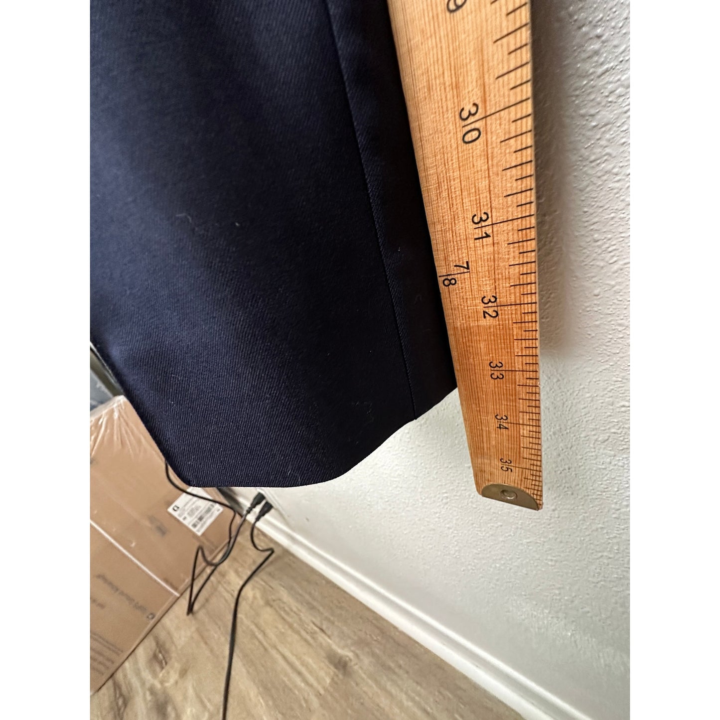 Stella McCartney Navy Tailored Pants Women size 6 Slim Leg