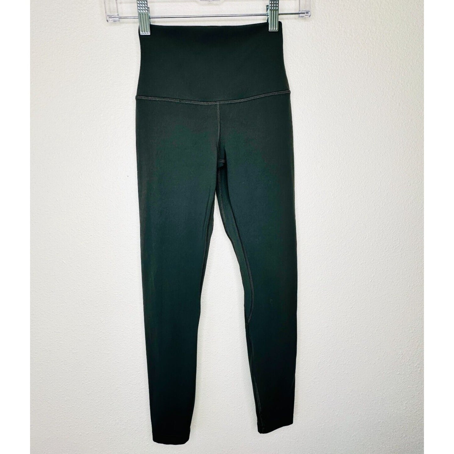 Lululemon Slate Gray High-Waist Yoga Pants 2