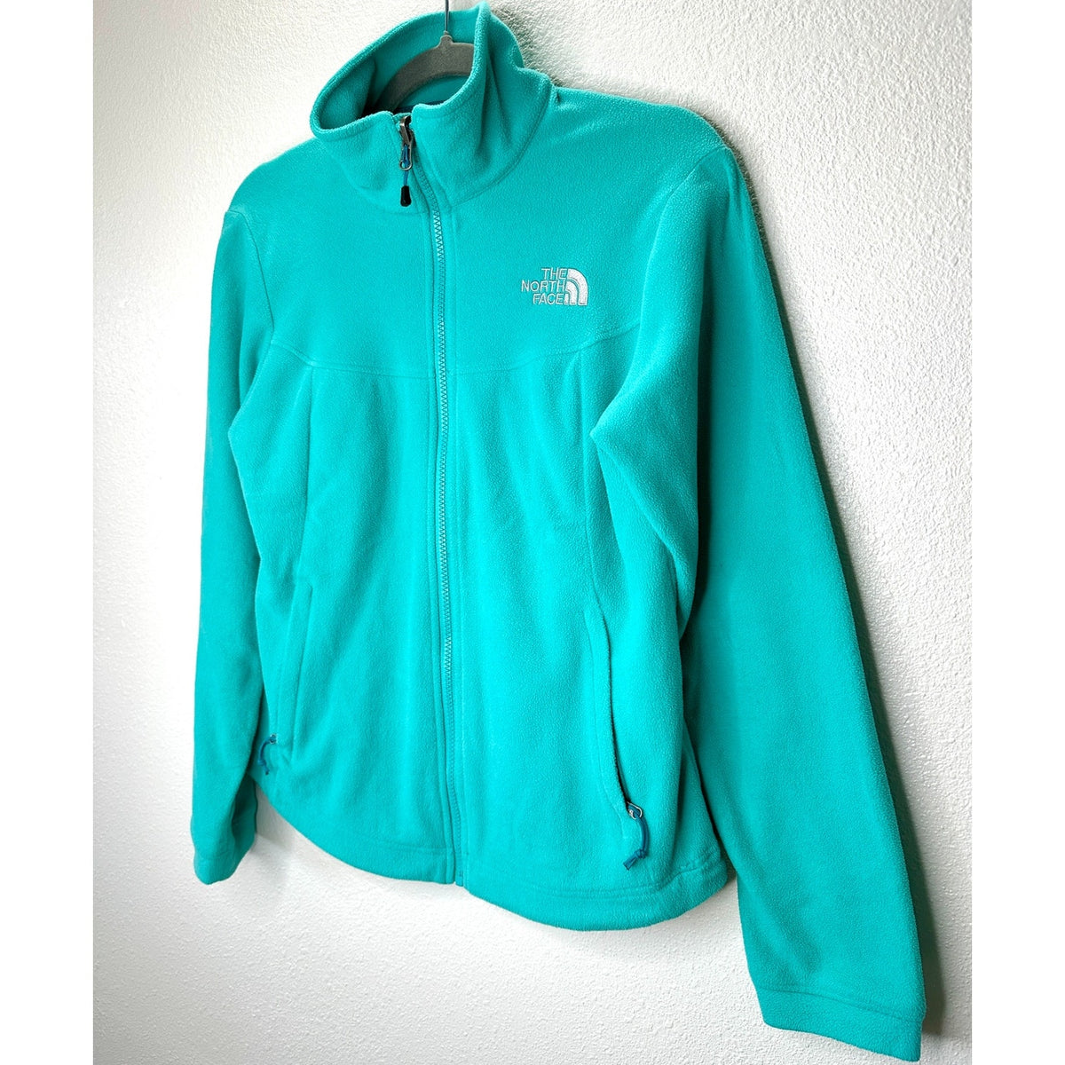 The North Face Aqua Front Zip Mock Neck Fleece Jacket