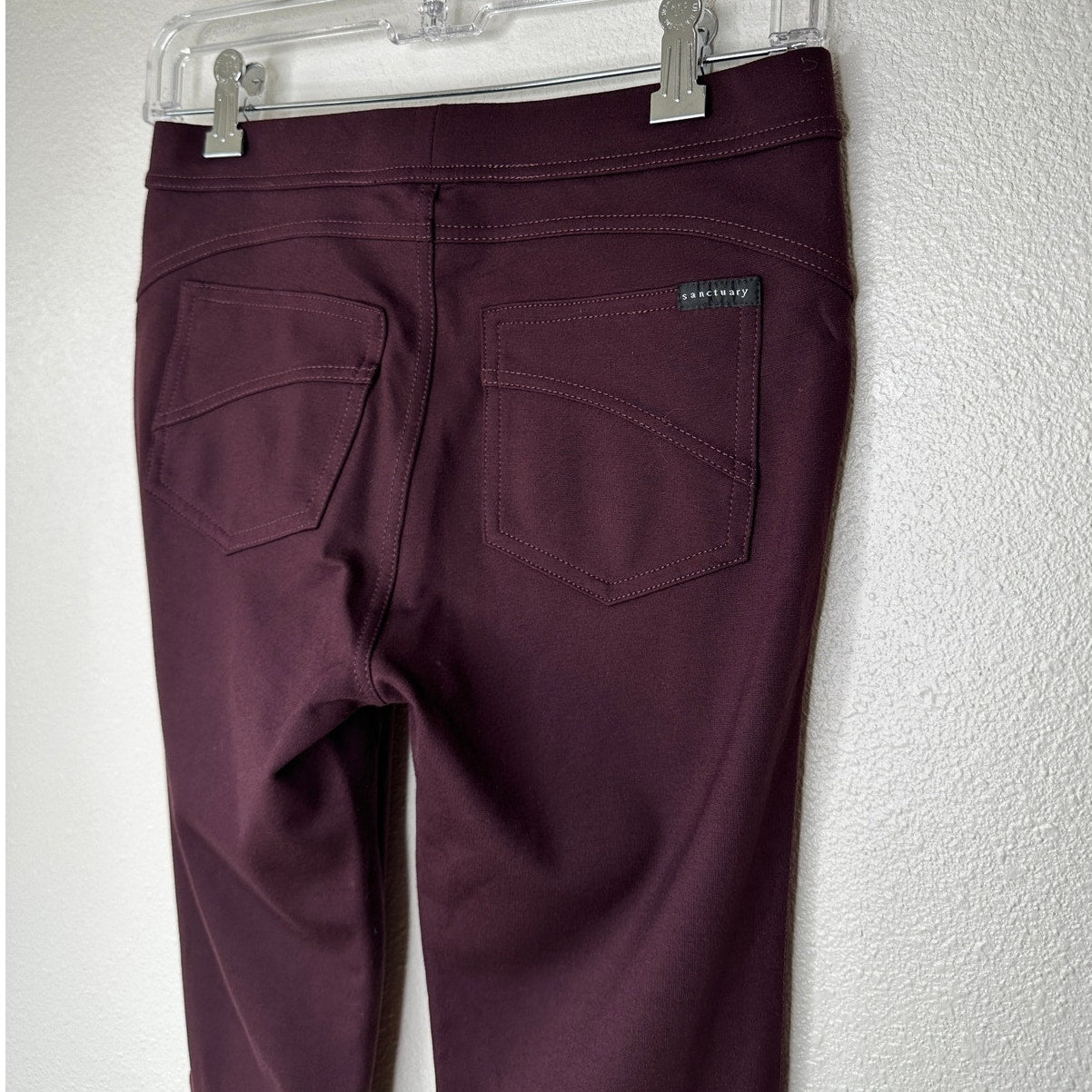 Sanctuary Eggplant Purple Thick Jegging Style Legging Pants S