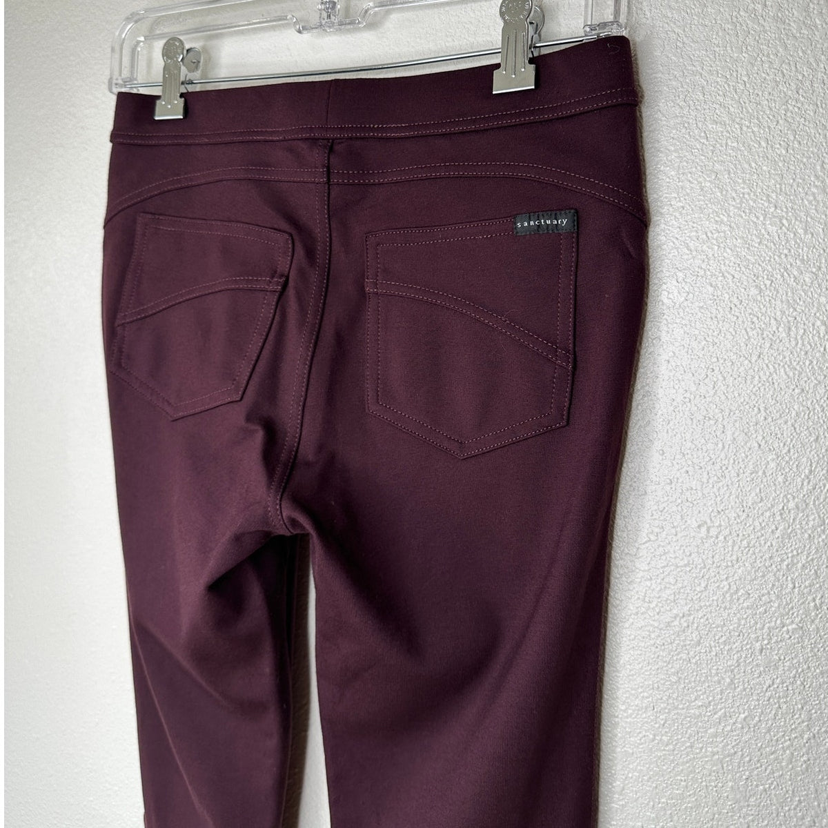 Sanctuary Eggplant Purple Thick Jegging Style Legging Pants S