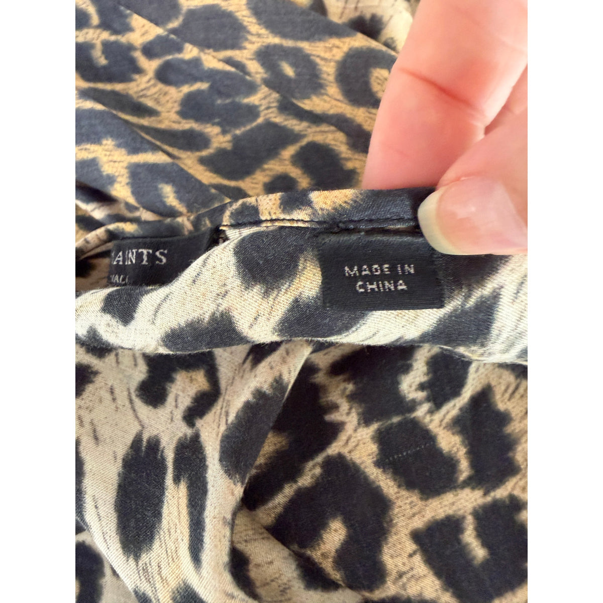 AllSaints Hera Leppo Leopard Slip Maxi Dress Women S