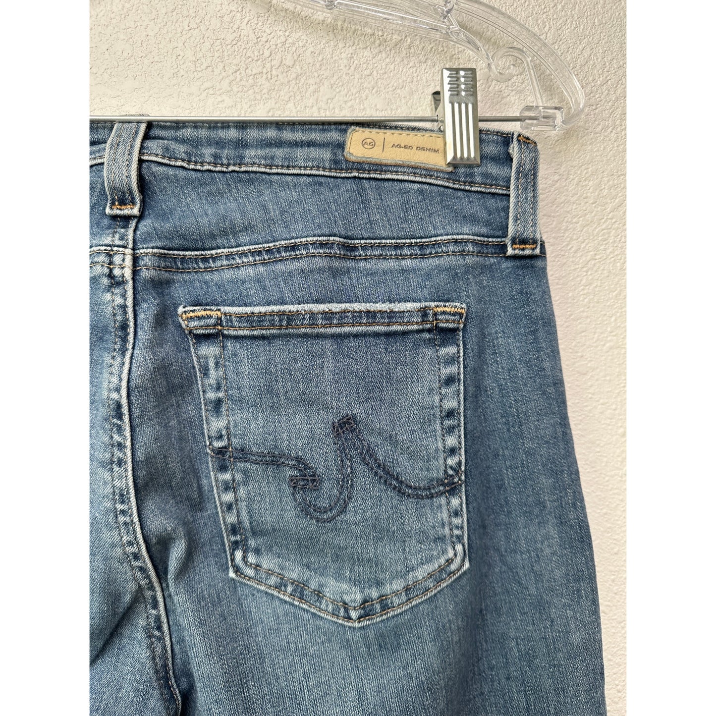 AG Adriano Goldschmied Prima Crop Cigarette Jeans Blue Women’s 29R