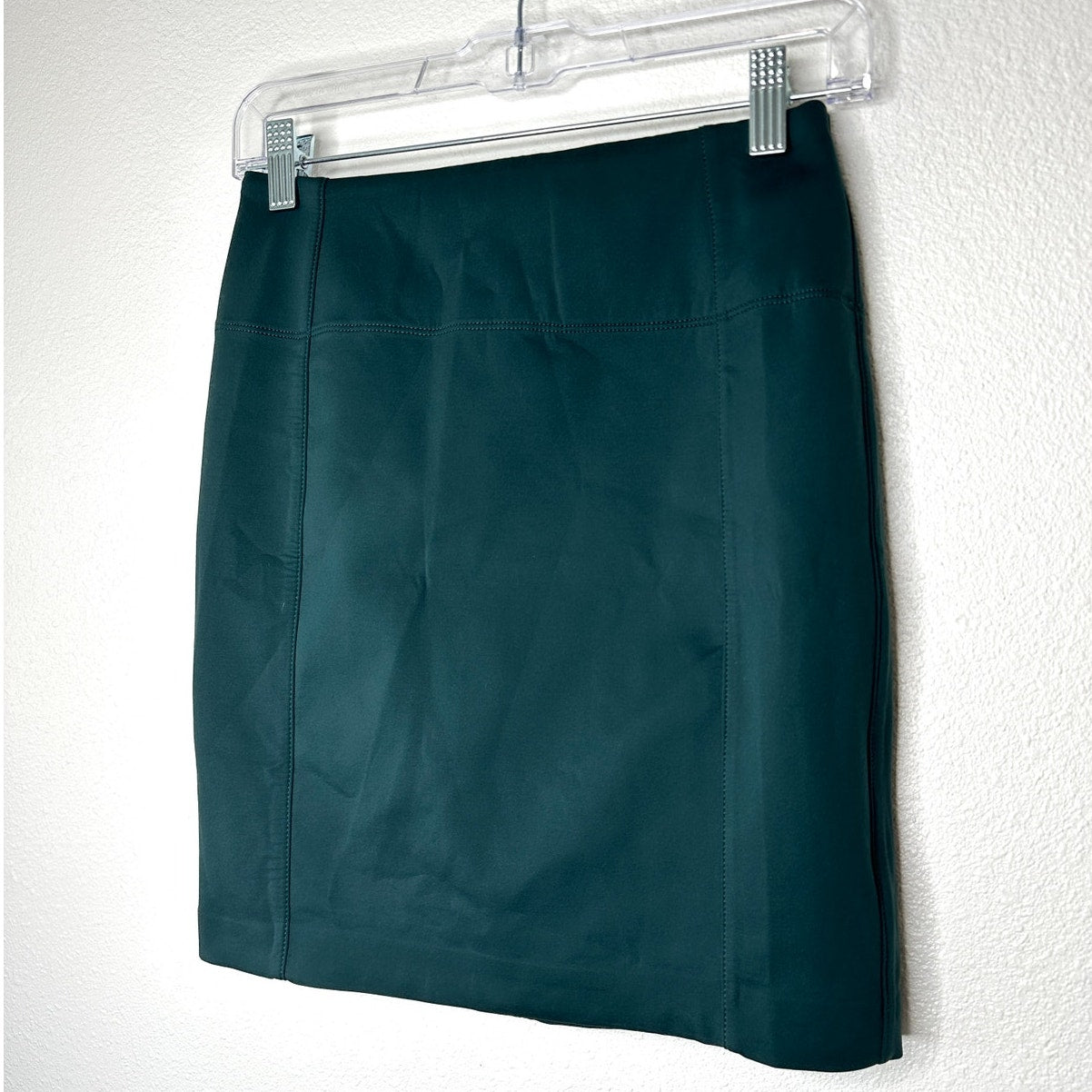 Lululemon Go Cityfarer Forest Green Pencil Mini Skirt 6