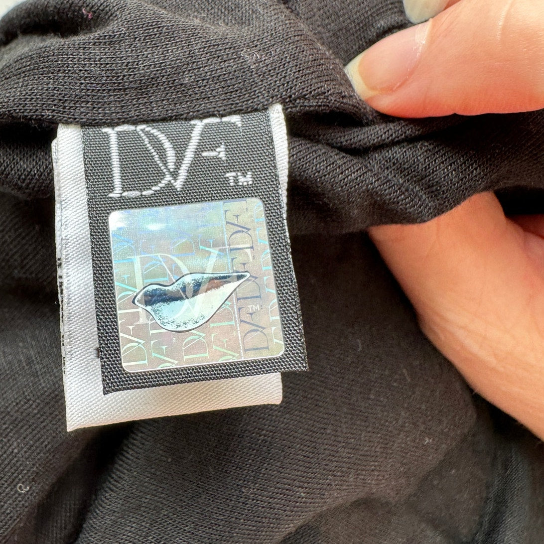 Diane von Furstenberg Black Zarita Stretch Lace Shift Dress 4