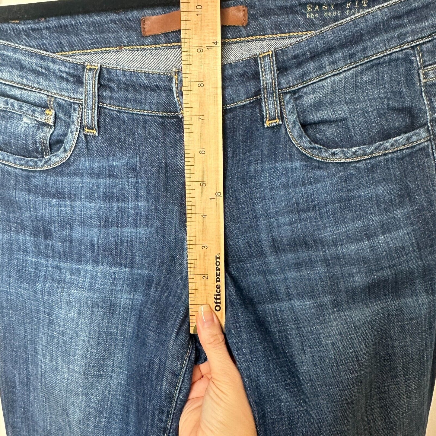 Joe's Dark Wash Blue Gabriella Easy Fit Best Friend 5 Pocket Low Rise Jeans 25