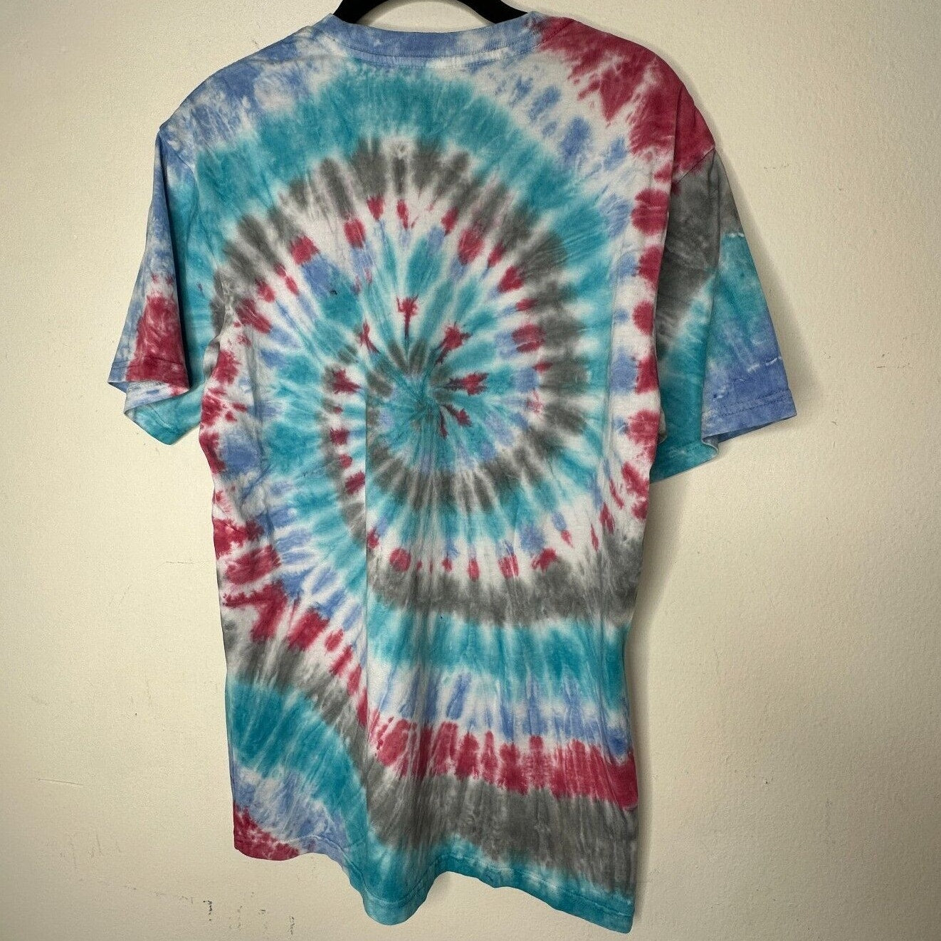RARE Chinatown Market Multi-Color Tie Dye Stress Relief Graphic Short Sleeve Tee