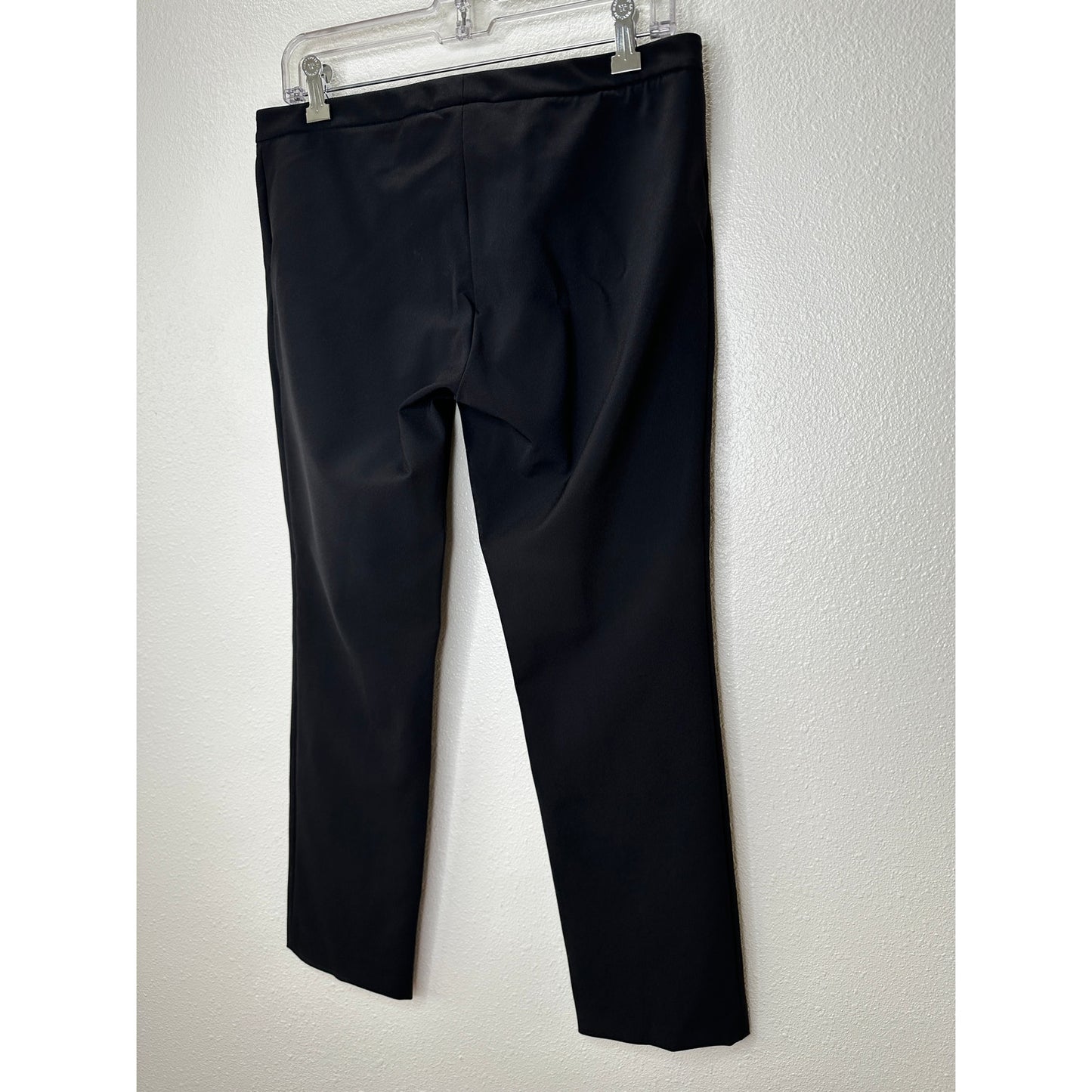 Theory Black Perform Tech Classic Skinny Leg Trouser Pants 8