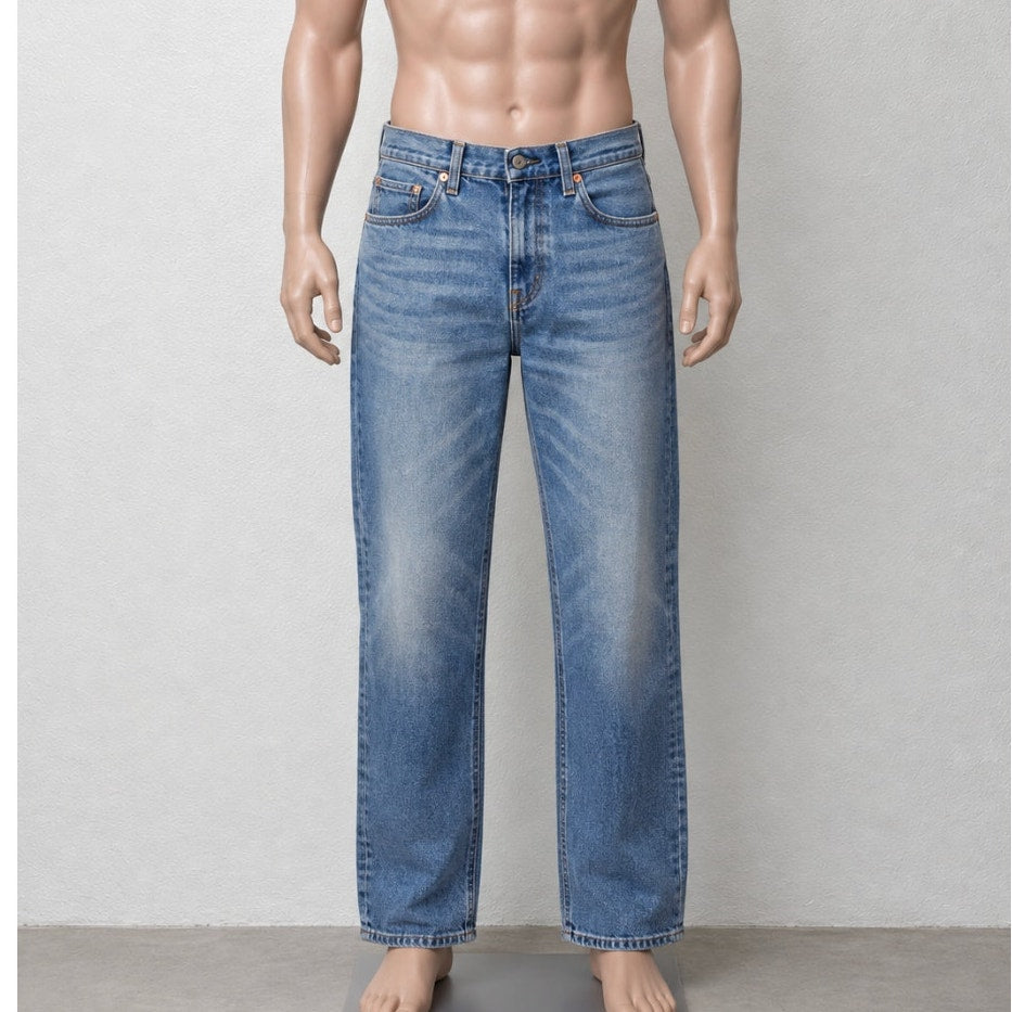 NWT Levi's 501 Light Wash Men's Jeans 33x34 Stretch