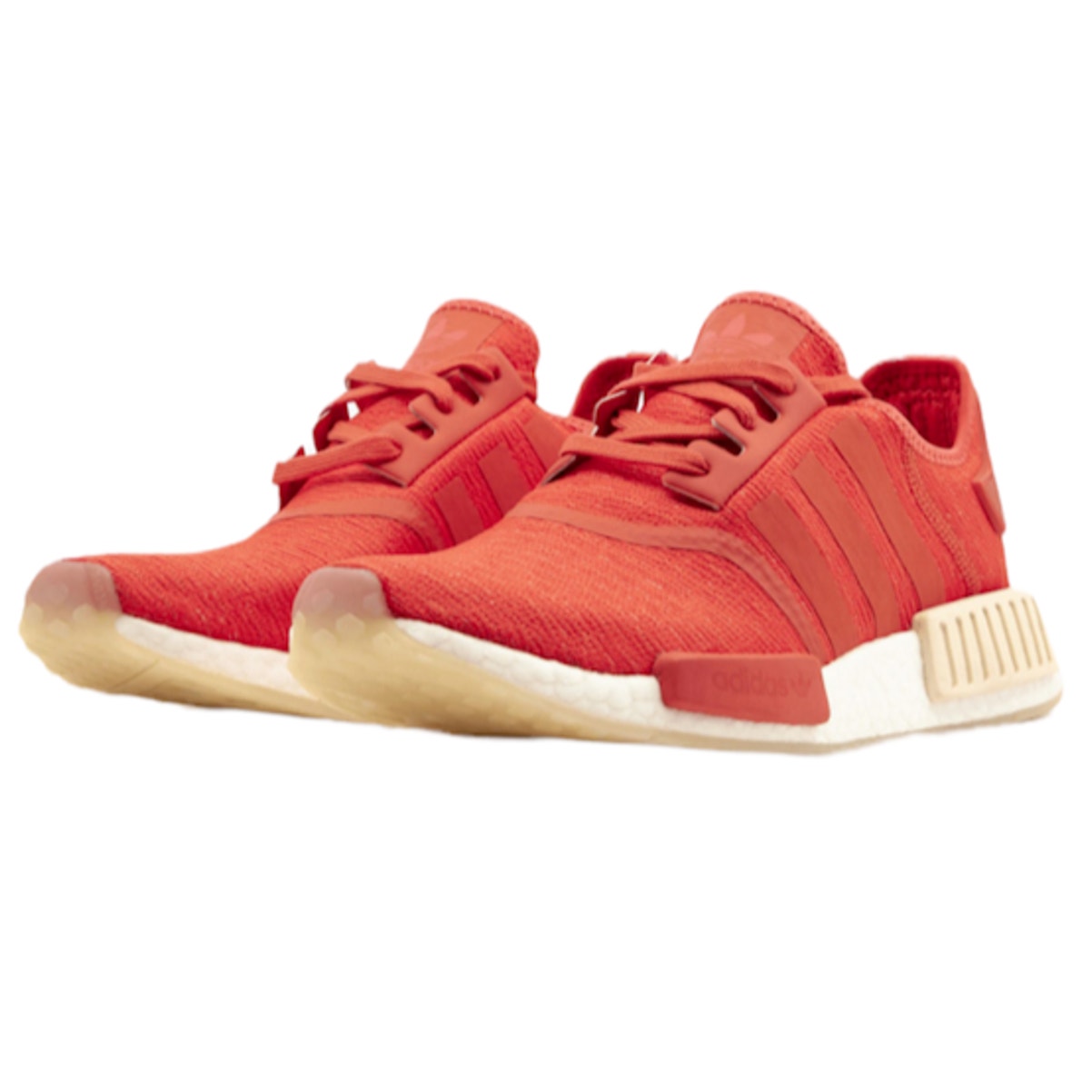 Adidas Trasca Coral Stripe NMD Lace-Up Sneakers Athletic Shoes Size 7