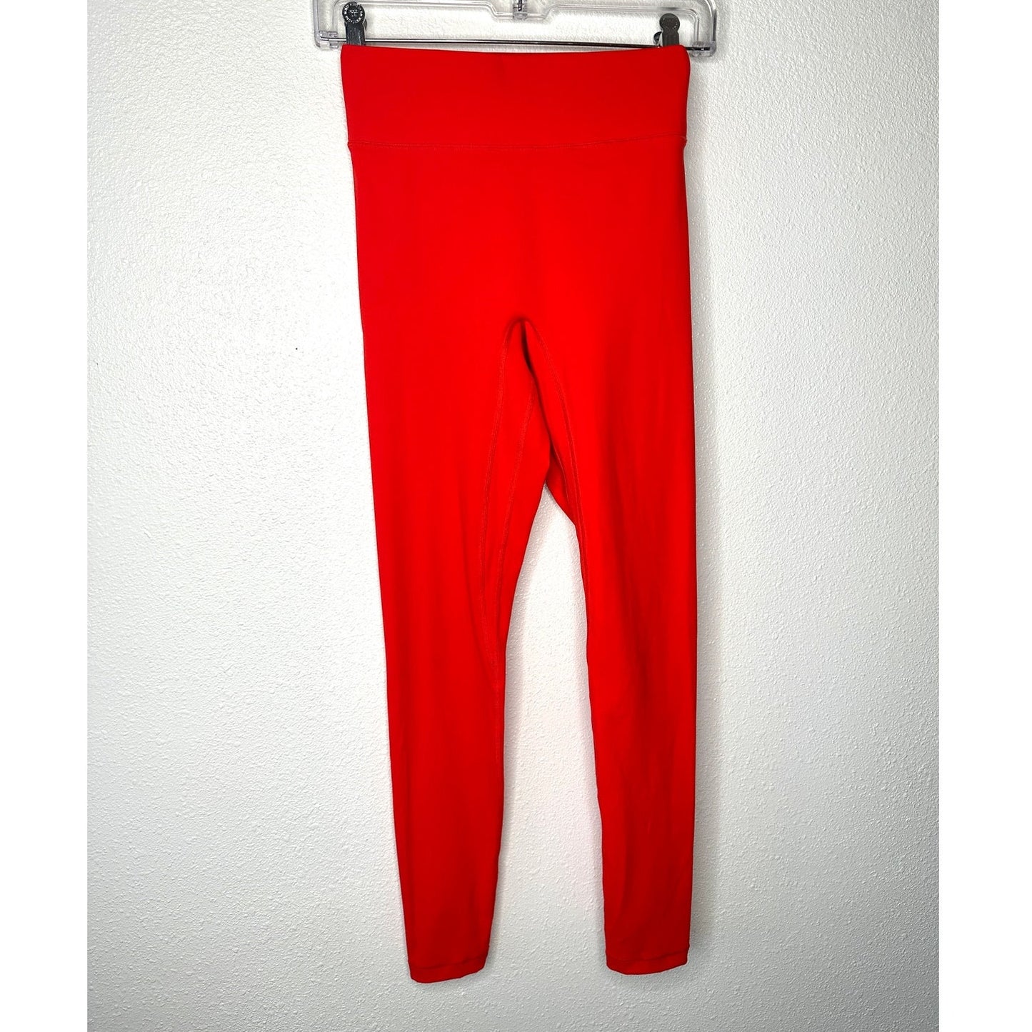 Barry's X Bandier Fiery Red Active High Waist  Yoga Pant Leggings XS