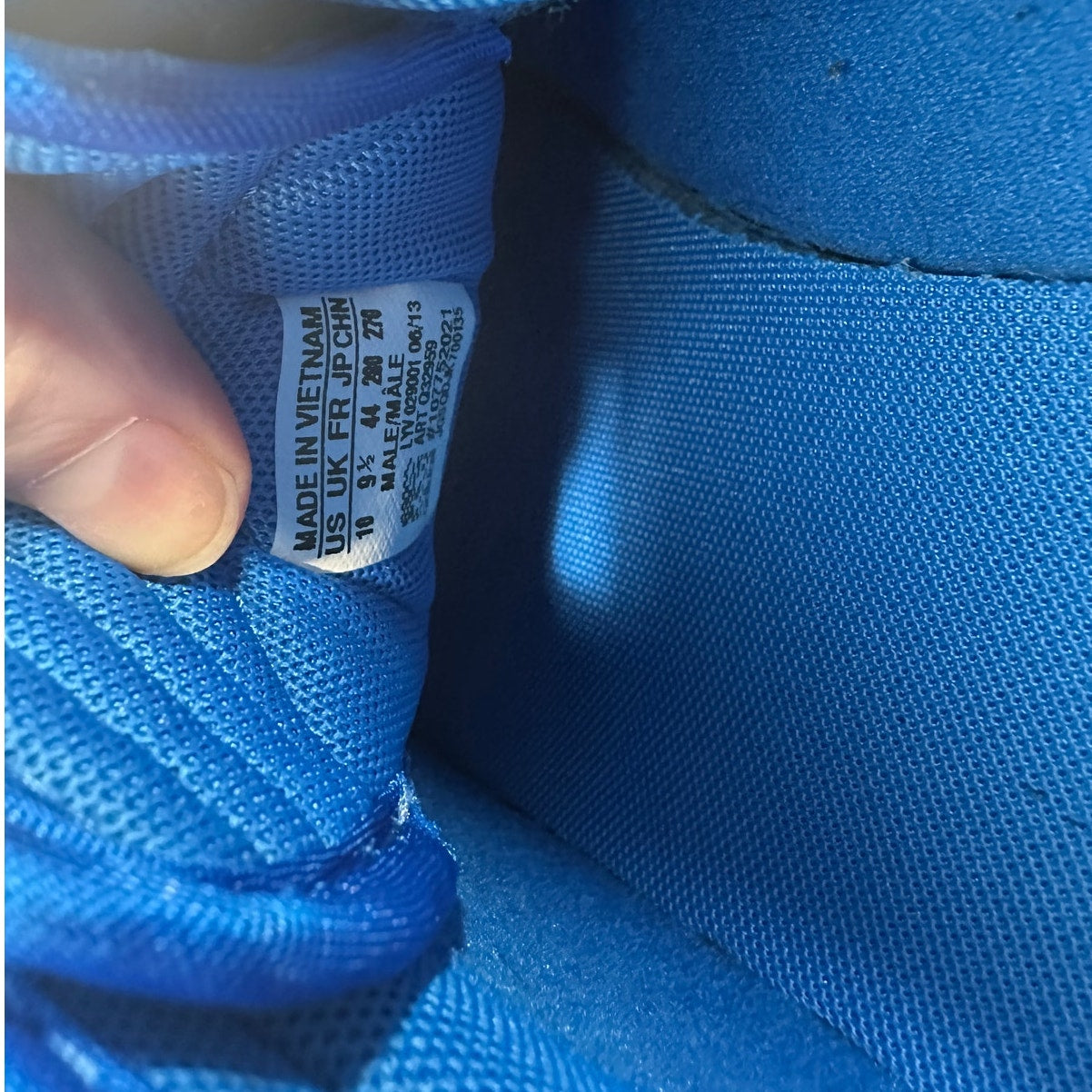 Adidas RD1 Low Top Gray & Blue Leather Laceup Sneakers Shoes 10