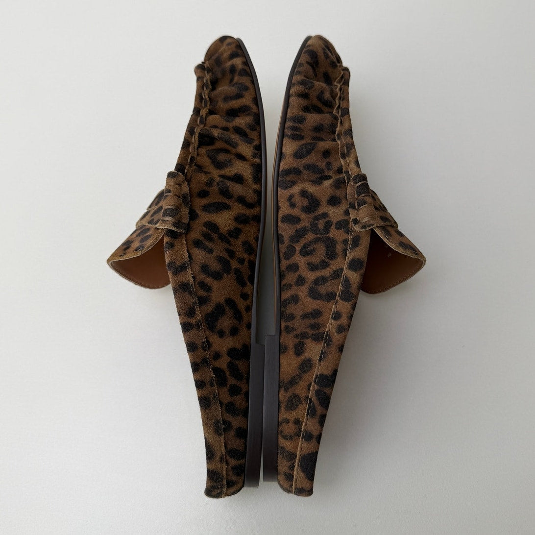 Steve Madden Rafe Brown Leopard Mules Women's US 8