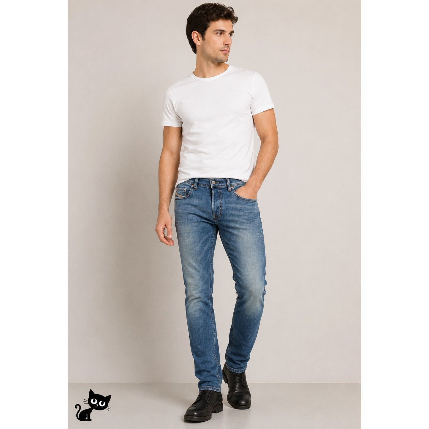 Diesel Safado Slim Jeans Medium Wash Men's US 34 Button Fly