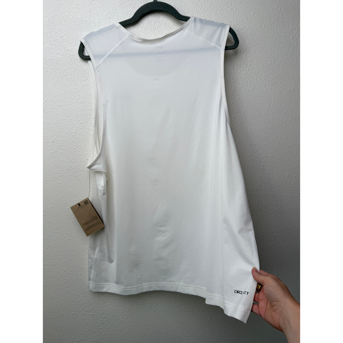 NWT Nike Dri-FIT White Training Tank Men L