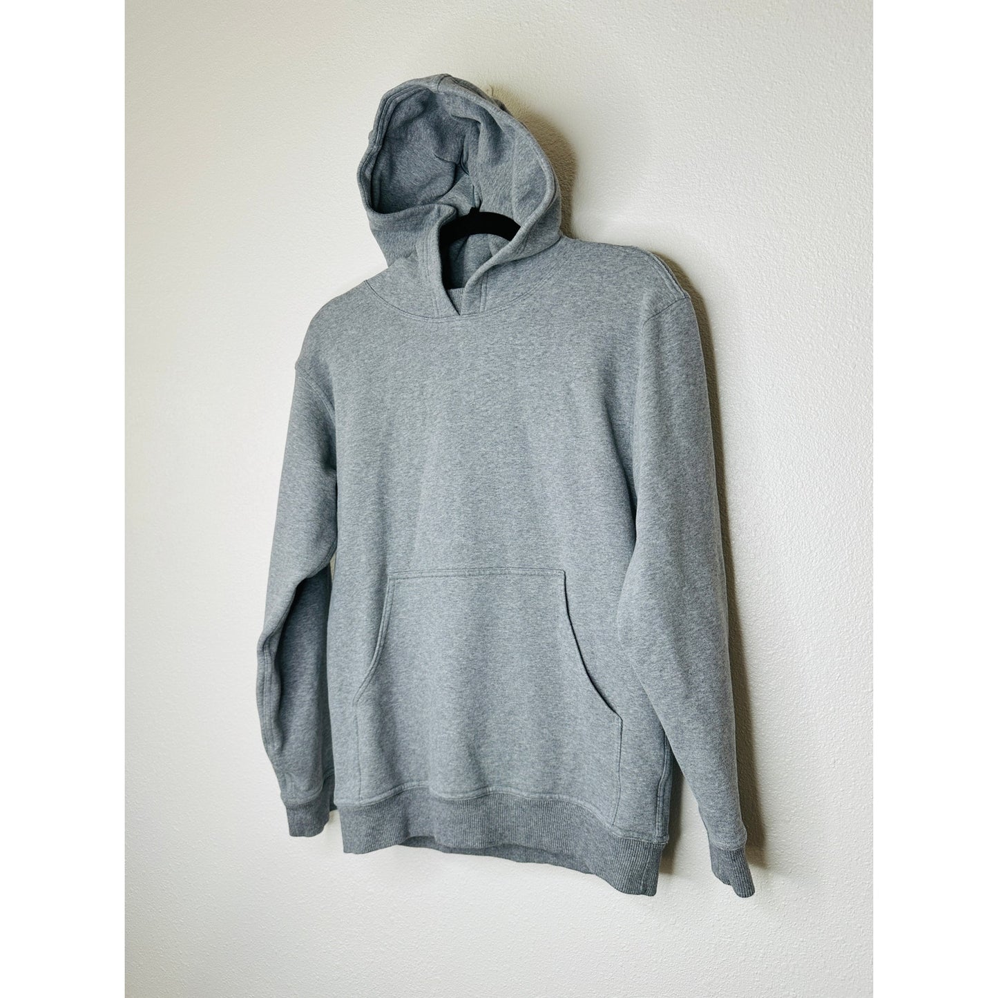 Lululemon heather Gray Long Sleeve Front Pouch Pullover Hoodie Sweater XS
