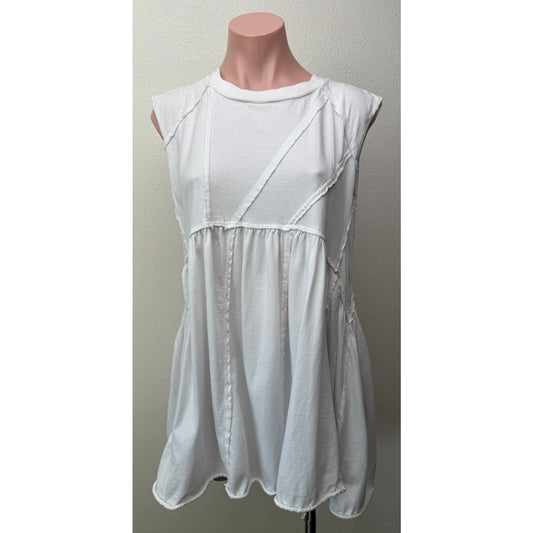 Urban Outfitters Stevie White Babydoll Dress Women's M