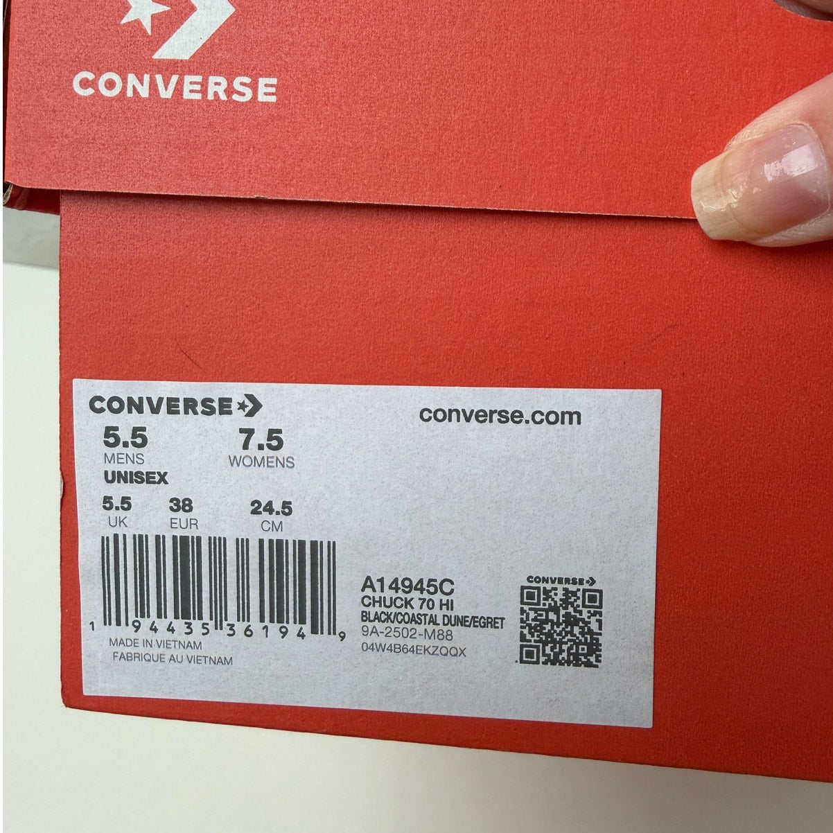 NIB Converse Chuck 70 Hi Leopard Print High Top Sneakers Women's US 7.5
