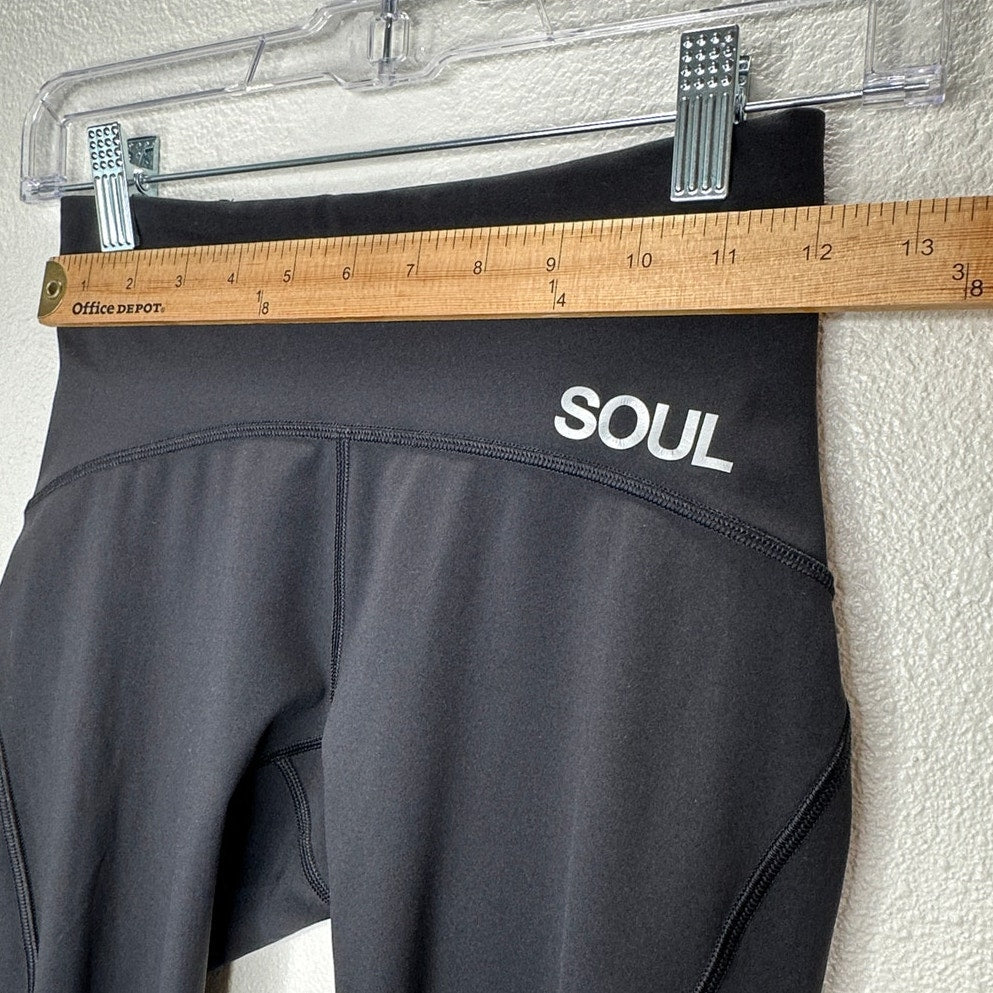 Lululemon Black Train Times High Rise Contour SOUL Yoga pant Legging 4