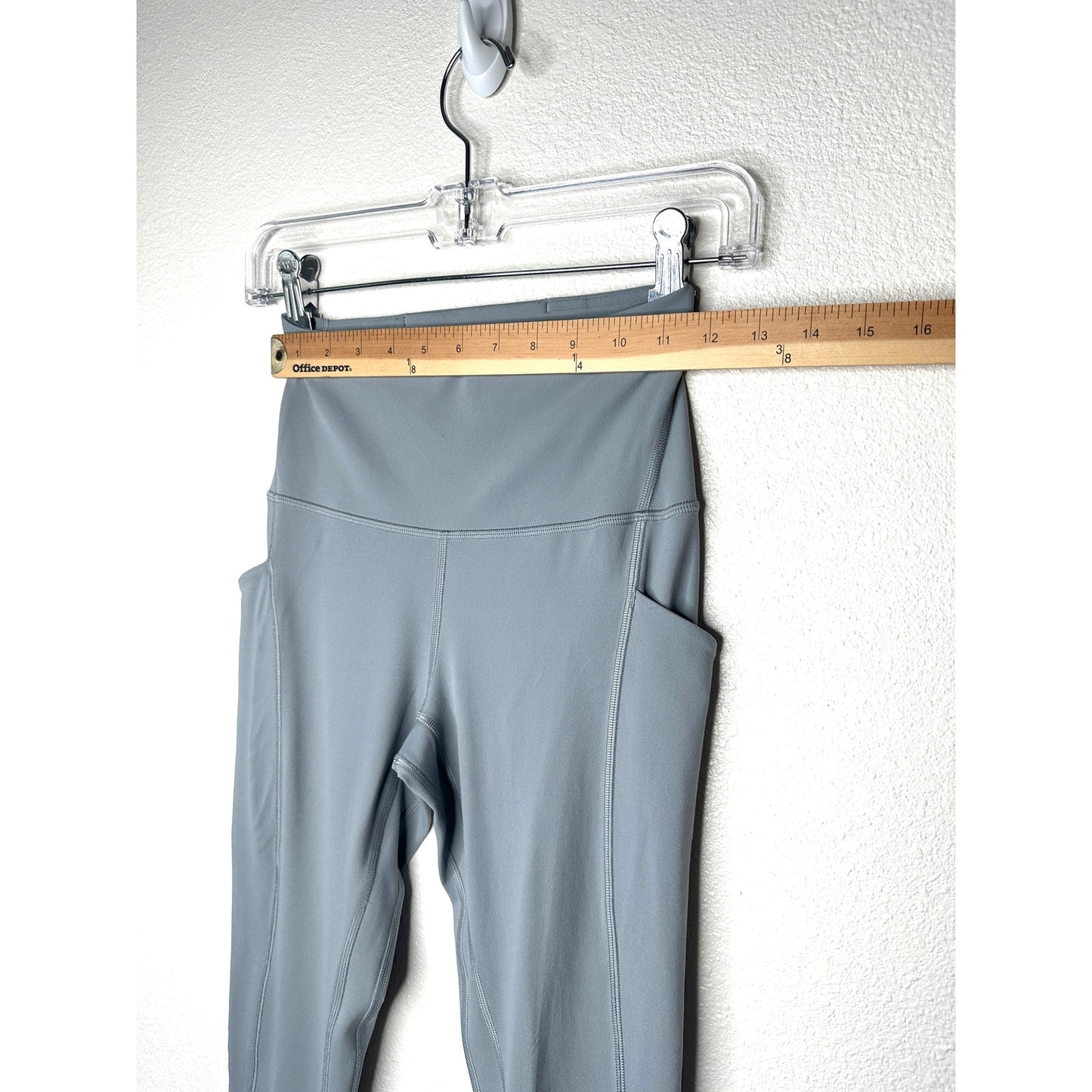 Lululemon Gray High-Rise Pocketed Pants 4