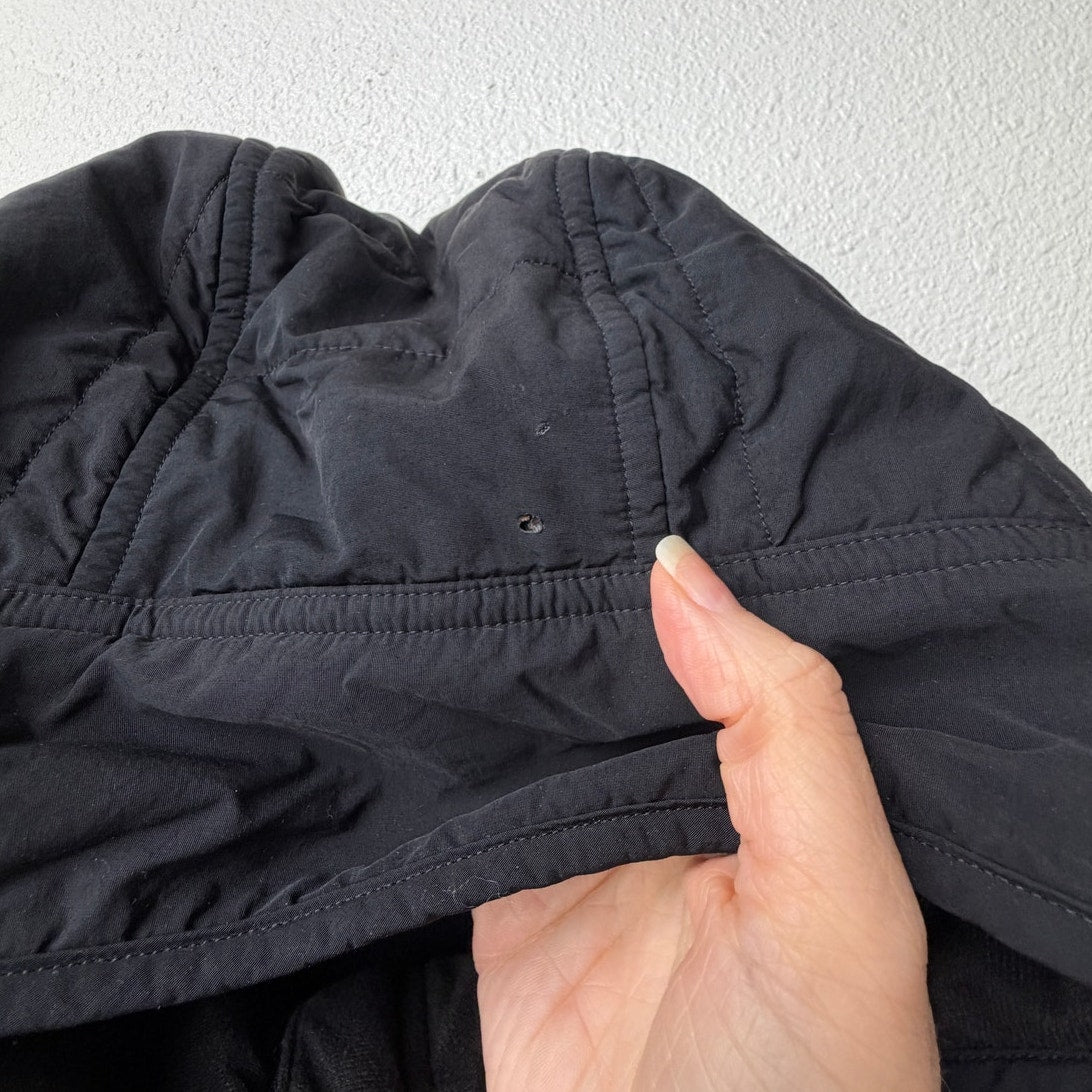 Lululemon Black Hooded Double Zip Insulated Jacket Women's Size 10