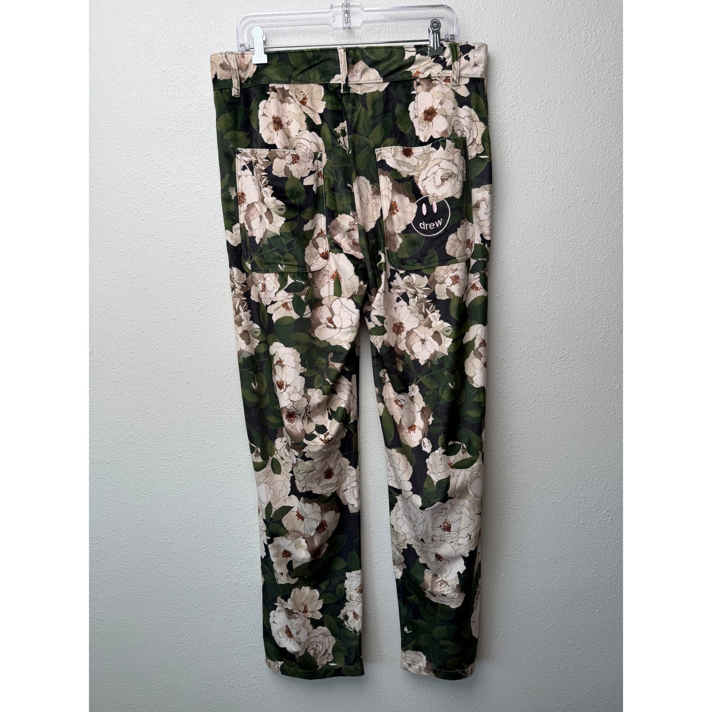 NWT Drew House Men's L 34 Iceberg Roses Velvet Set