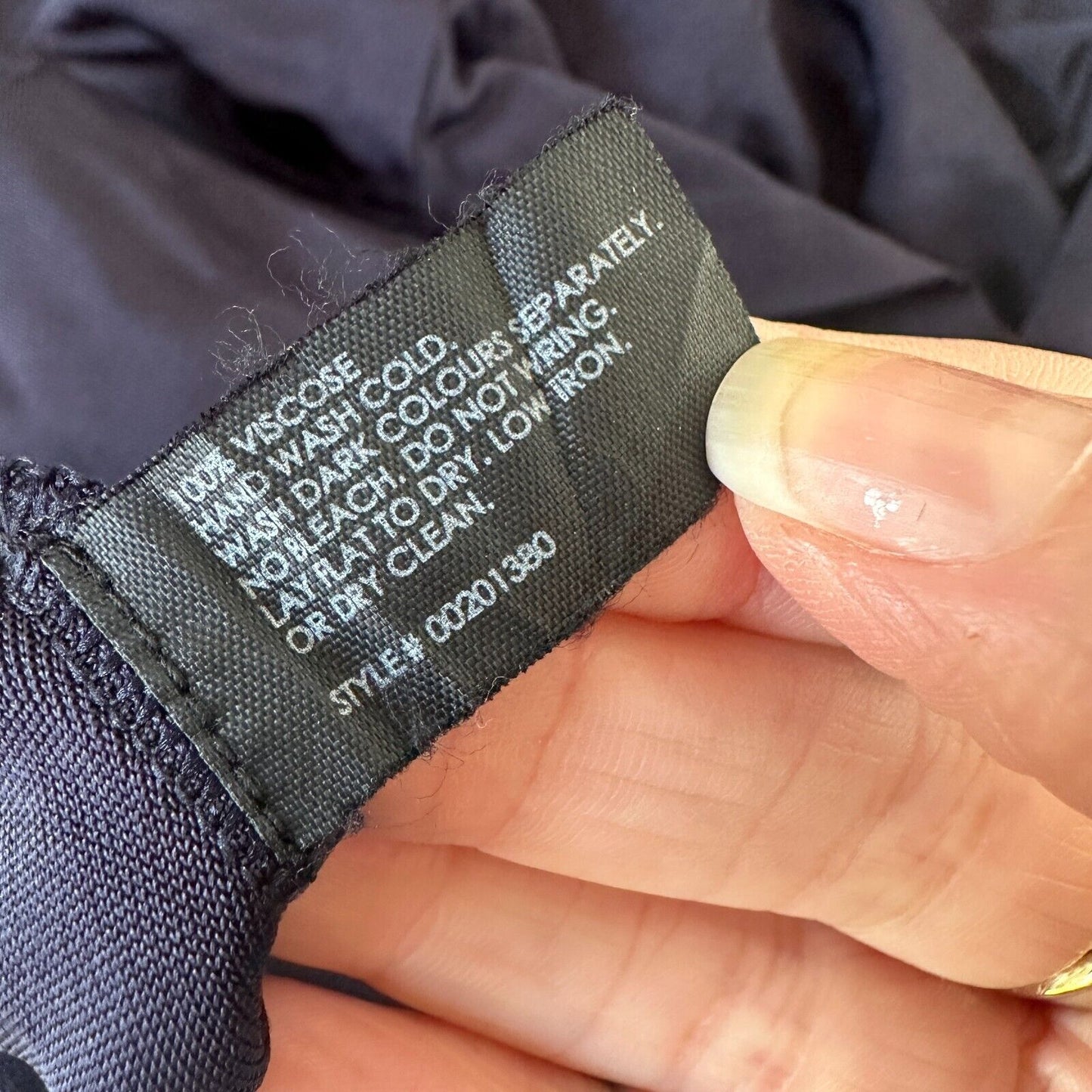 Club Monaco Sexy Jet Black Bodycon Long Sleeve Boat Neck Side Ruche Mini00