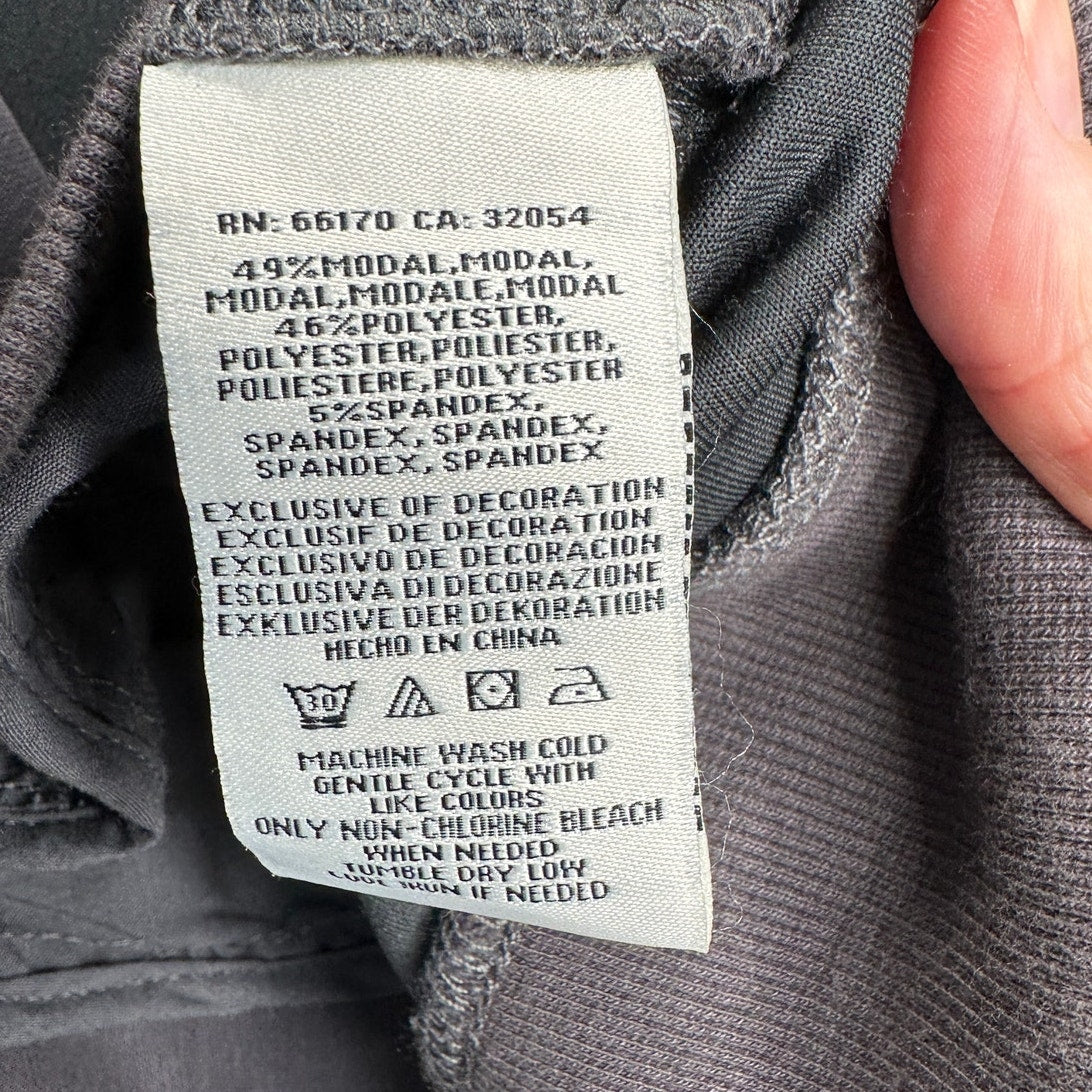 Marrakech Utility Moto Jacket Gunmetal Gray Ultra Soft Stretch Zip XS