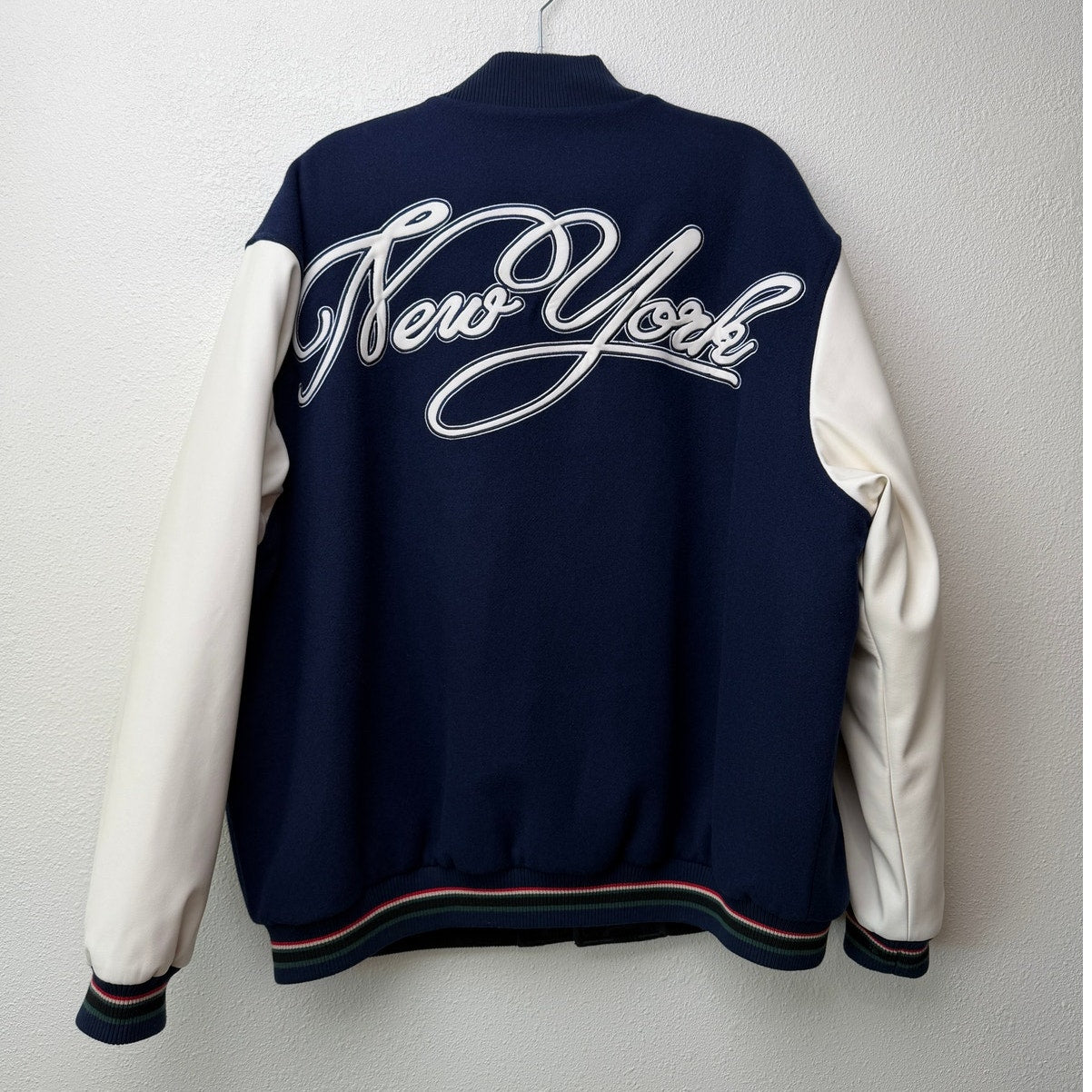 Tommy Jeans NY Varsity Letterman Jacket Men's US XL