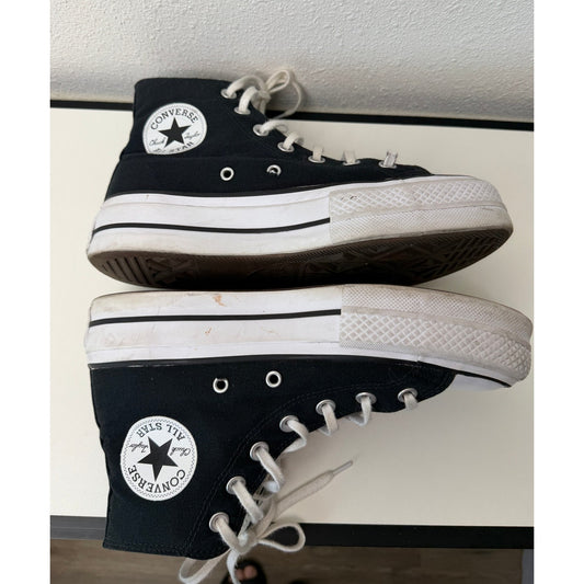Converse All Star Lift Black Platform High Top US 7.5