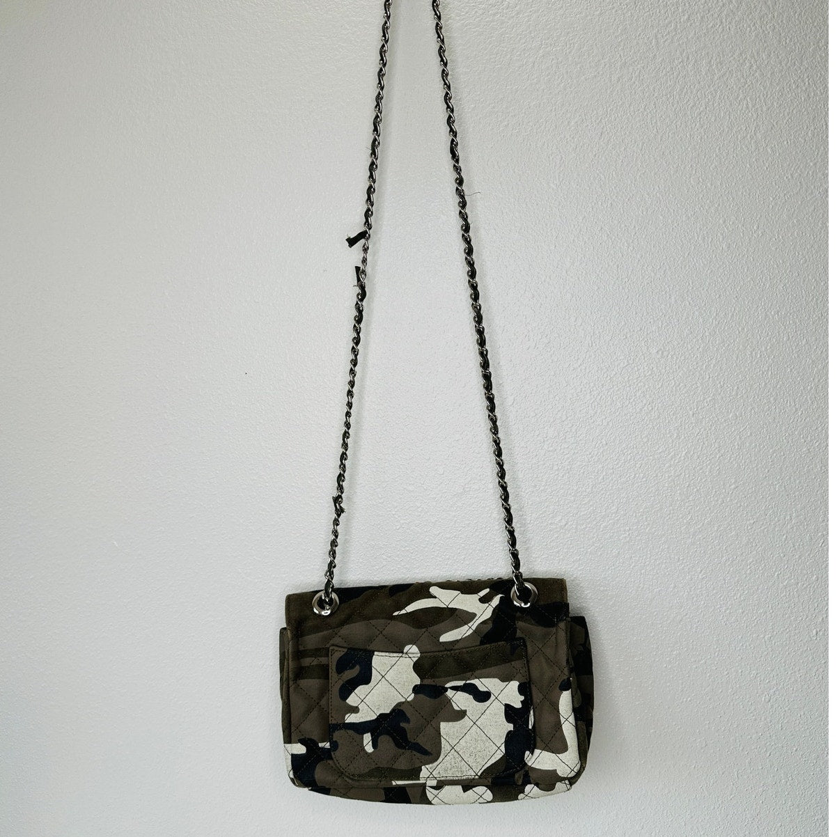 READYMADE Japan Green Multi Army Patch Shoulder Bag Braided Strap