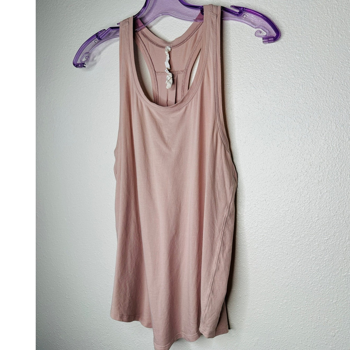 Lululemon Mink Berry Soft Pink Pleated Back Long Line Love Tank Top 4