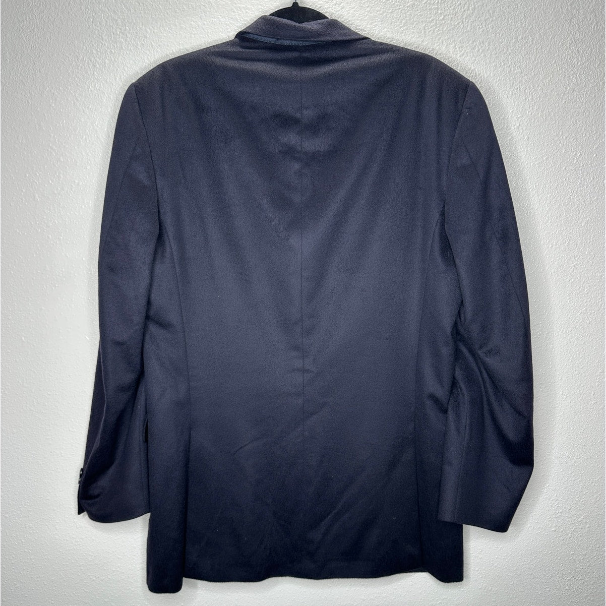 Burberry 100% Cashmere Black Bond Street 2-Button Blazer Jacket 40 Long