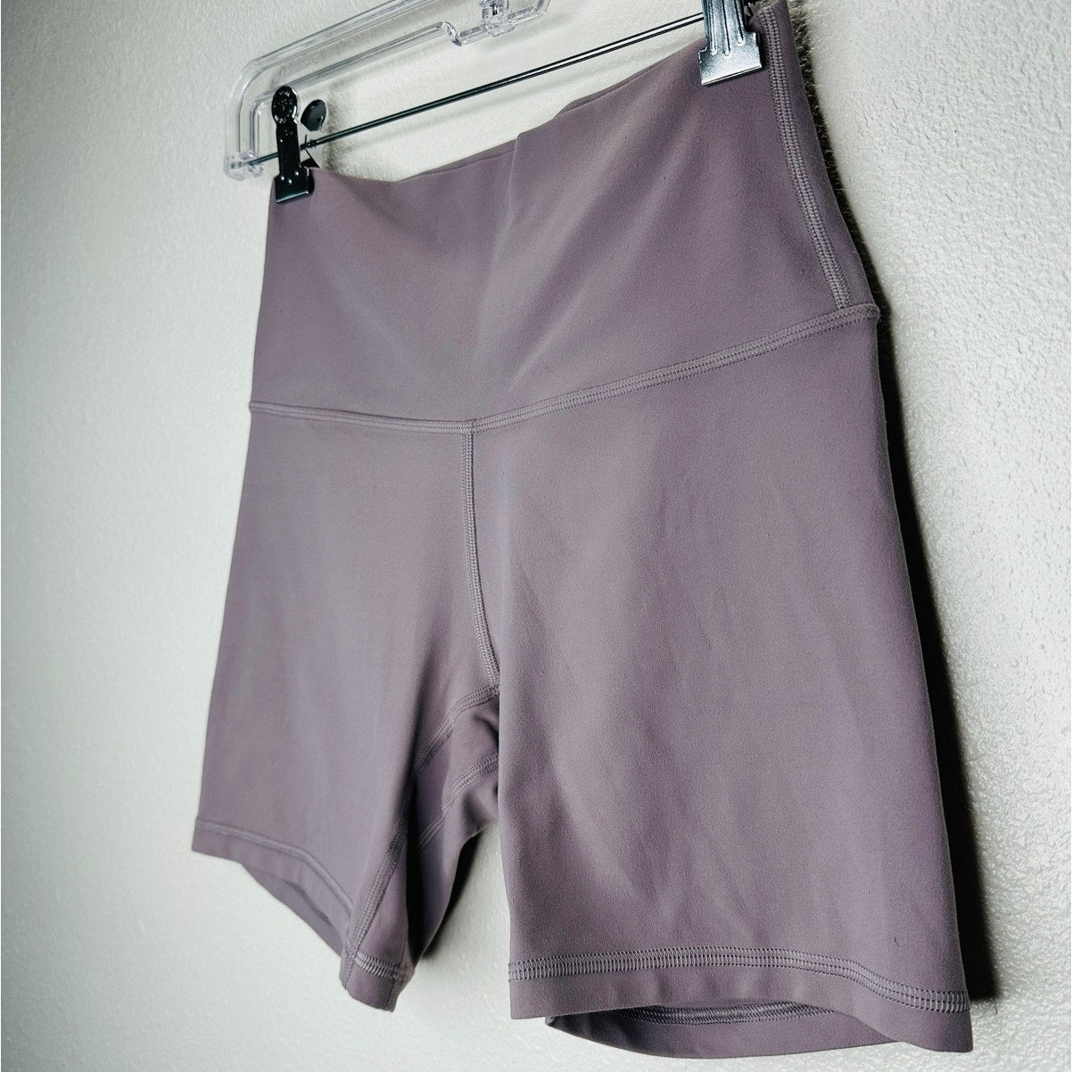 Lululemon Muted Lilac Align High Rise Short 4”  Biker Shorts 4