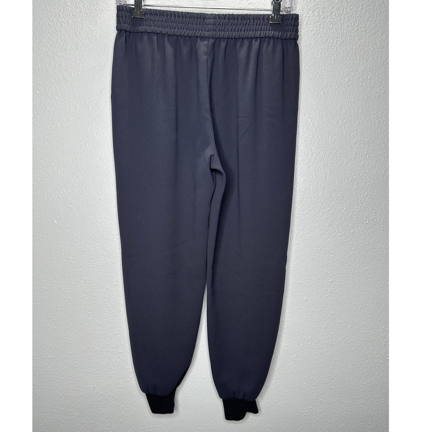 Joie Slate Pull On Elastic Waist Pocket Jogger Pants Cuffed Hem Small