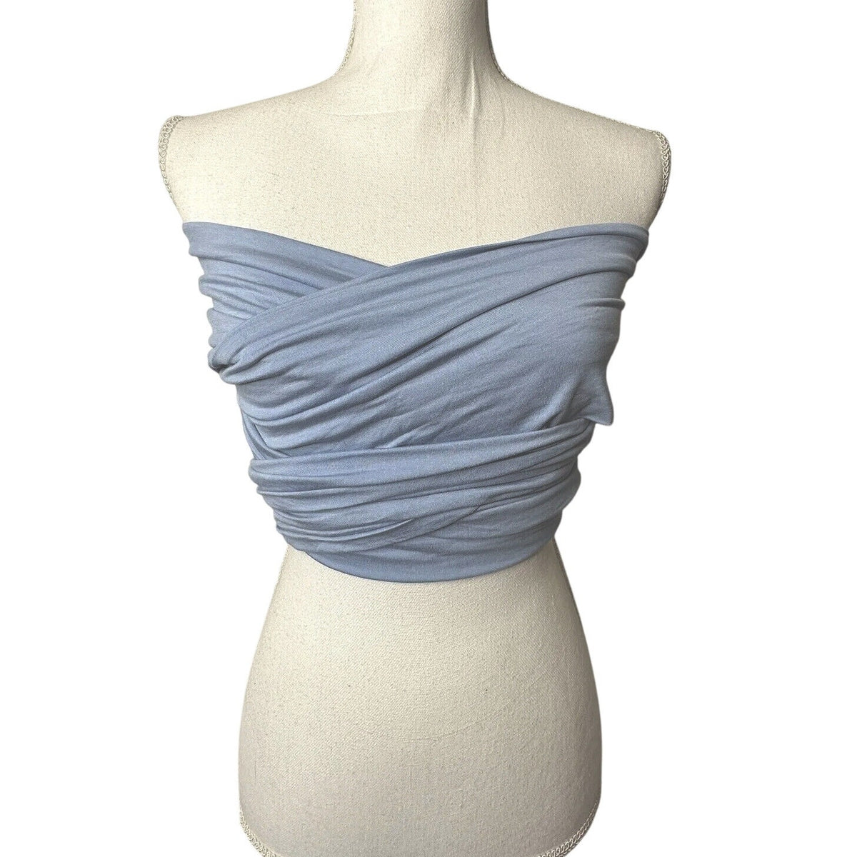 NWT Cellecci Colorful Natalie Light Blue Wrap Me Up Multiple-Style Option Scarf