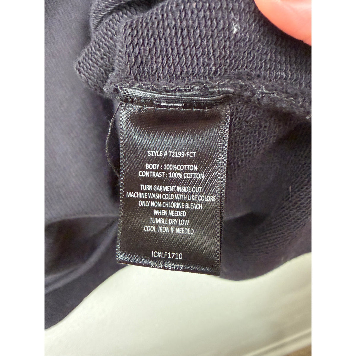 Sanctuary Black Cold Shoulder Sweatshirt Women L