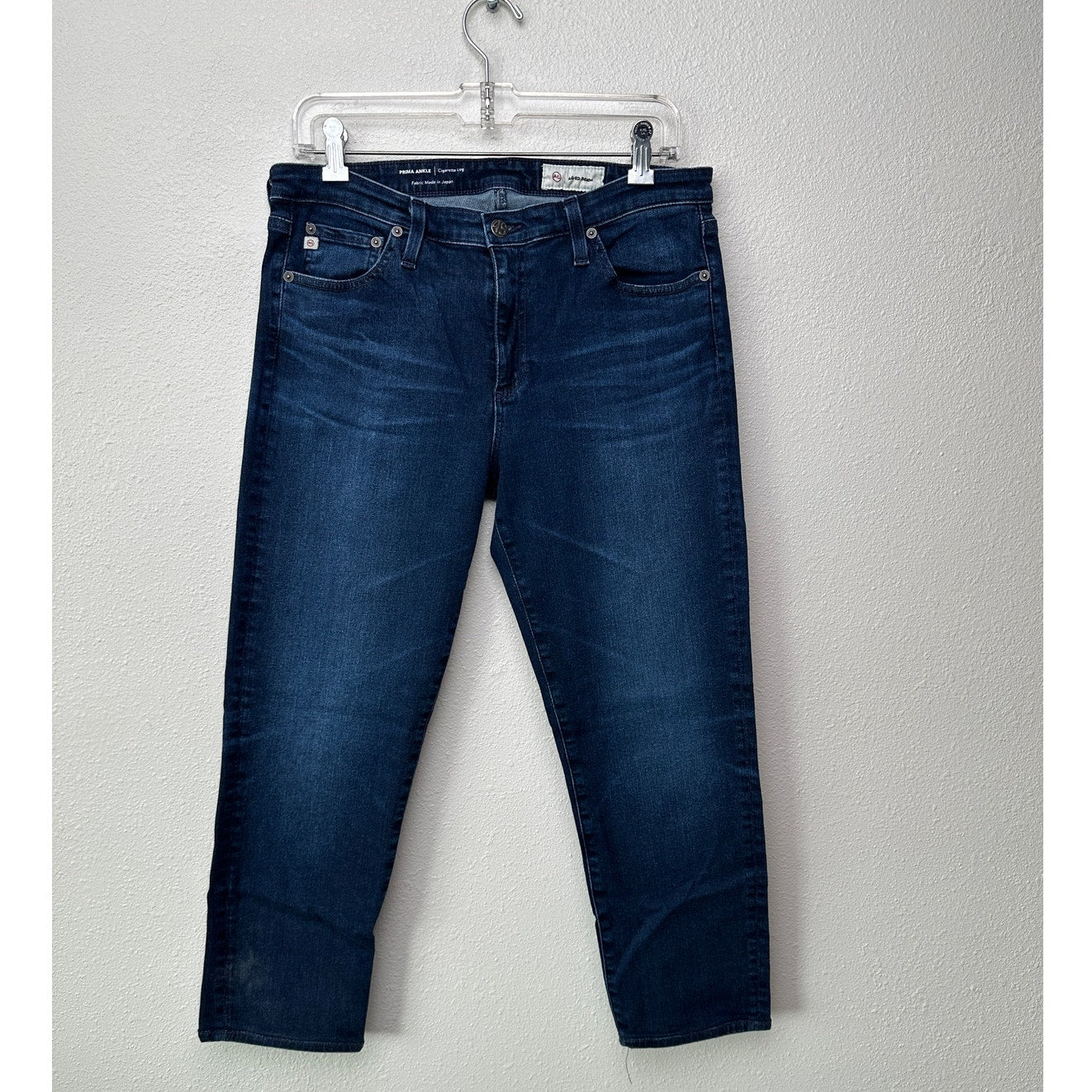 AG Jeans Prima Ankle Dark Wash Women’s US 31 Cigarette Leg