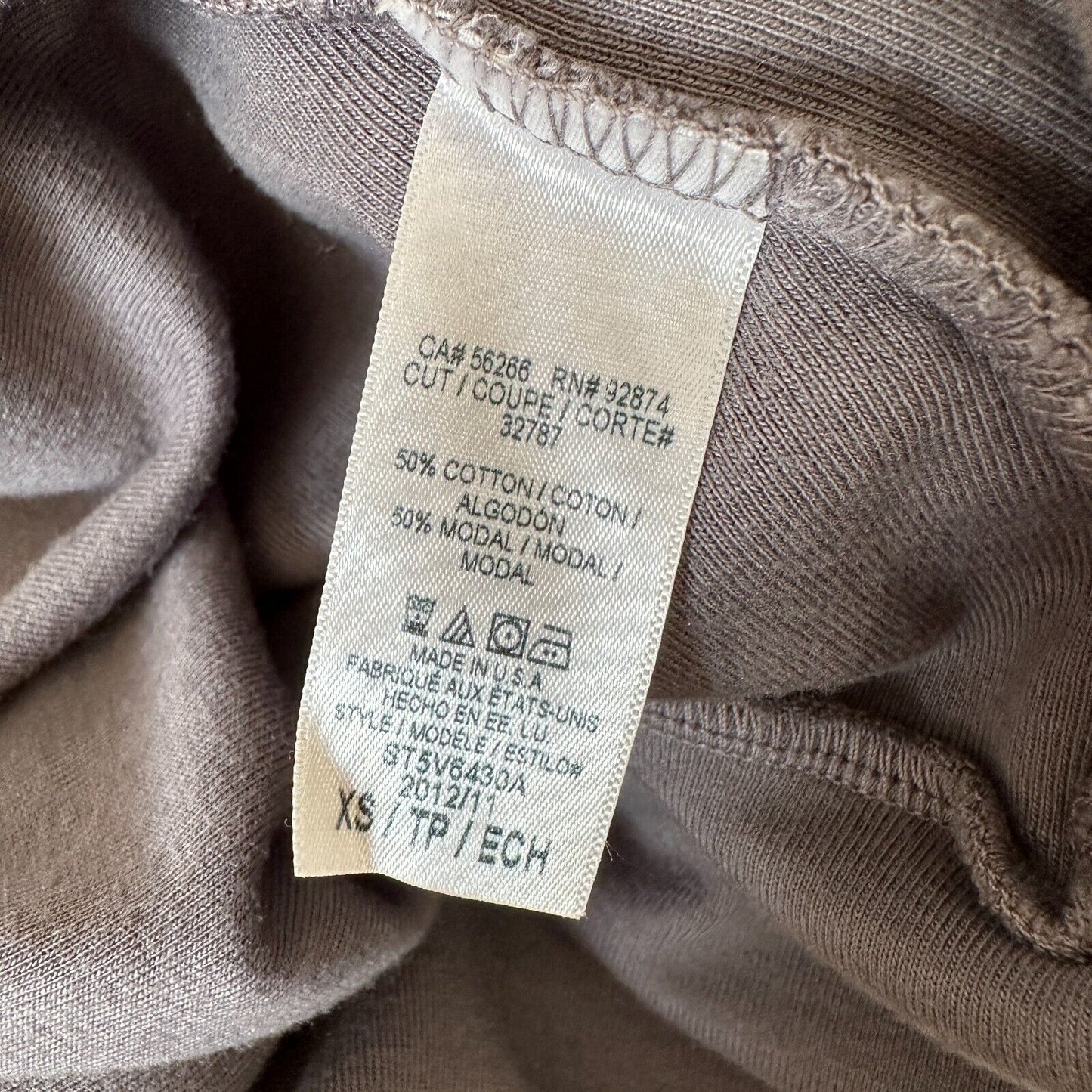 Splendid Slate Gray Open-Front Roll Tab Sleeve Front Pocket Stretch Cardigan XS