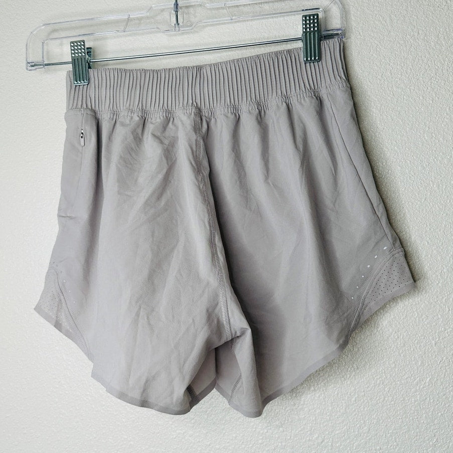 Lululemon Gray Hotty Hot High Rise Lined Shorts Special Edition 2