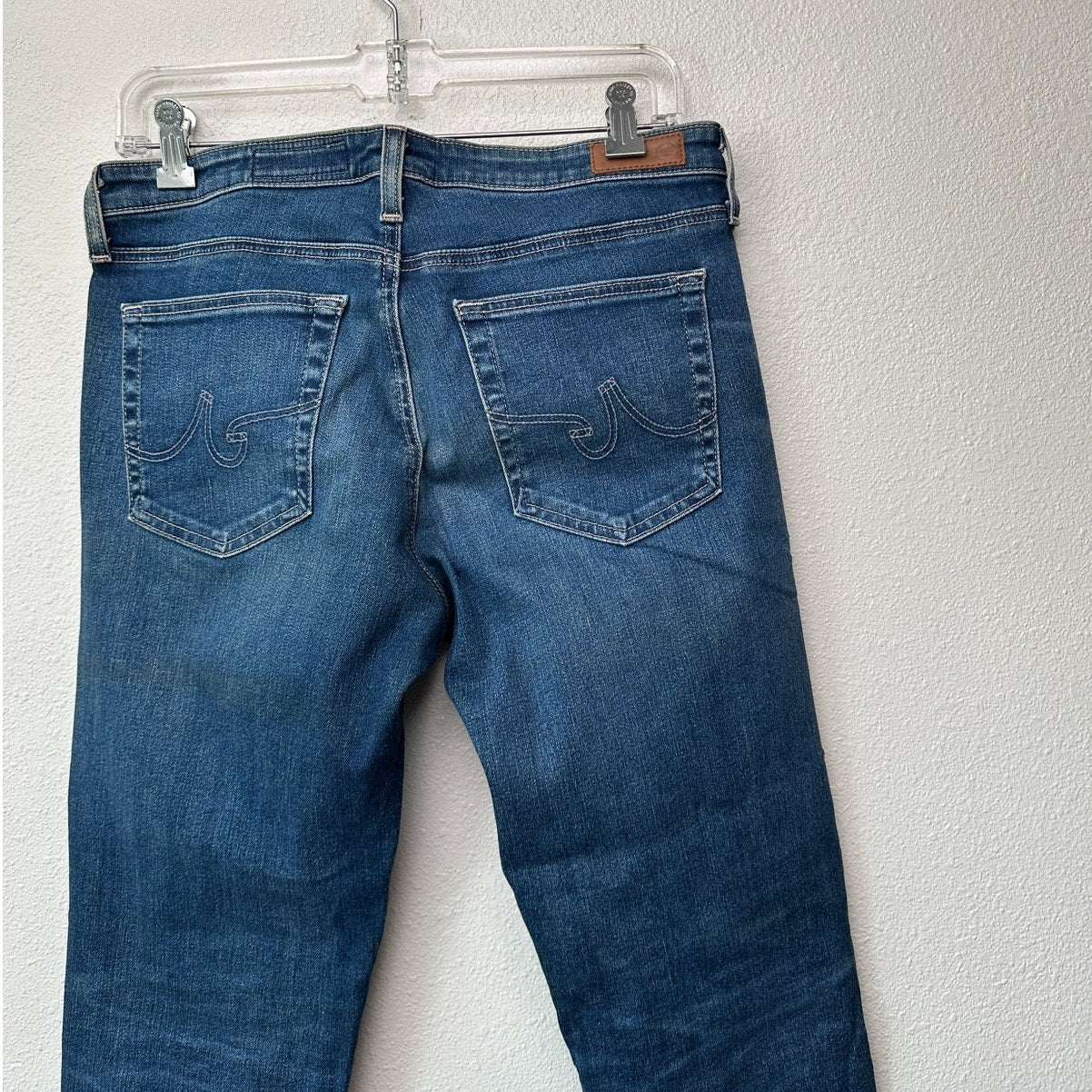 AG Prima Jeans Medium Light Wash Womens US 30R Cigarette