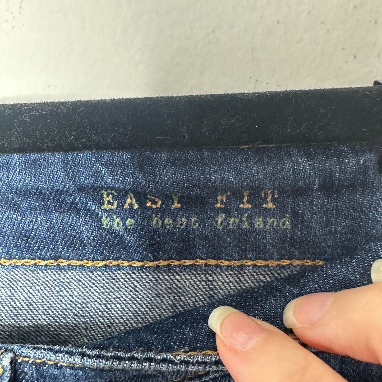 Joe's Dark Wash Blue Gabriella Easy Fit Best Friend 5 Pocket Low Rise Jeans 25